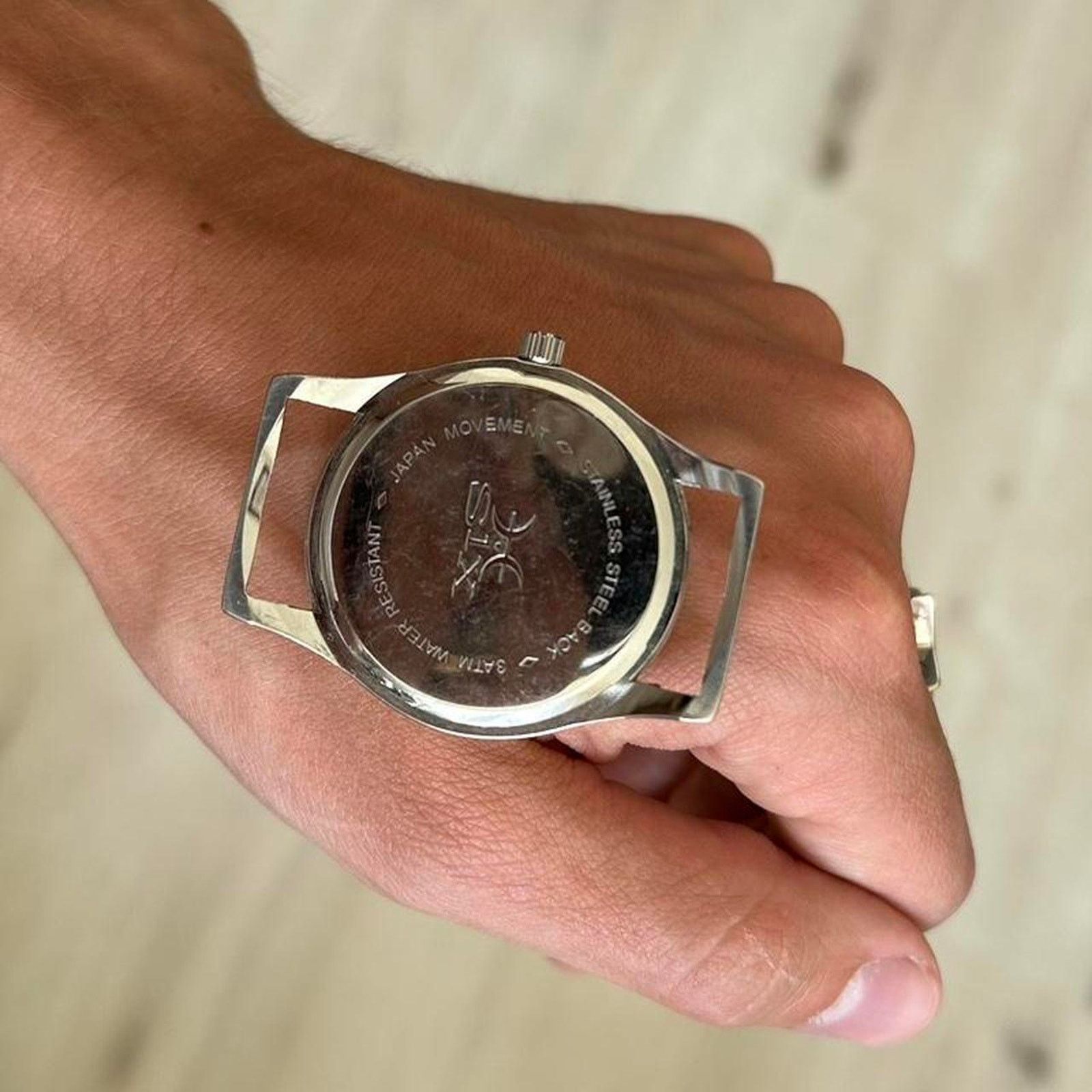 Vintage Epic Vintage 00s Y2K Grunge Skull Silver Punk Watch Face Size ONE SIZE - 6 Thumbnail