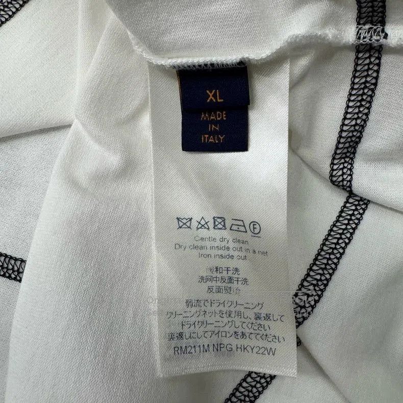 Louis Vuitton LV x NBA White Basketball Short Sleeve Tee. Size US XL / EU 56 / 4 - 3 Thumbnail
