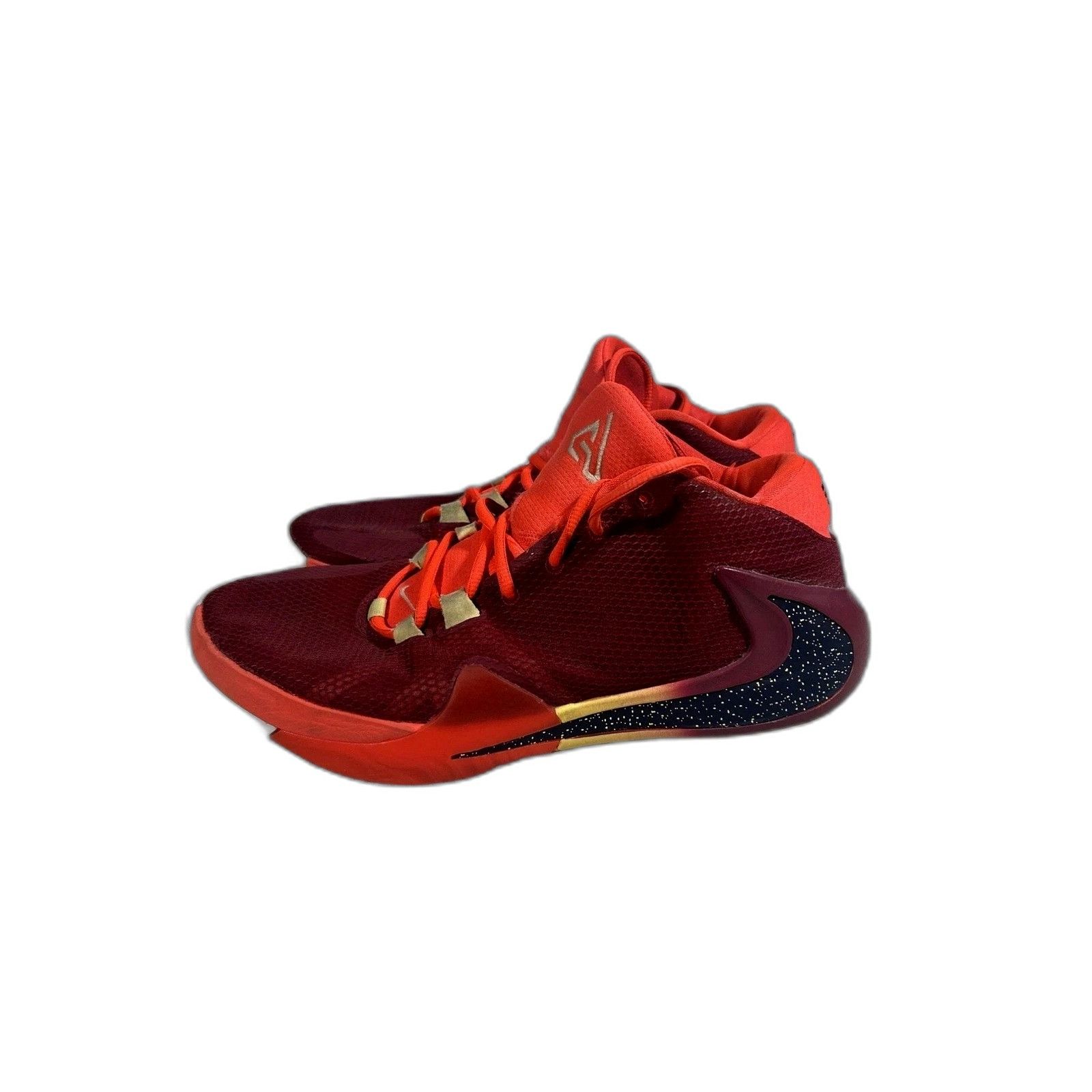 Nike Nike Zoom Freak 1 Opening Night All Bros Red Giannis Size 12 Size US 12 / EU 45 - 5 Thumbnail