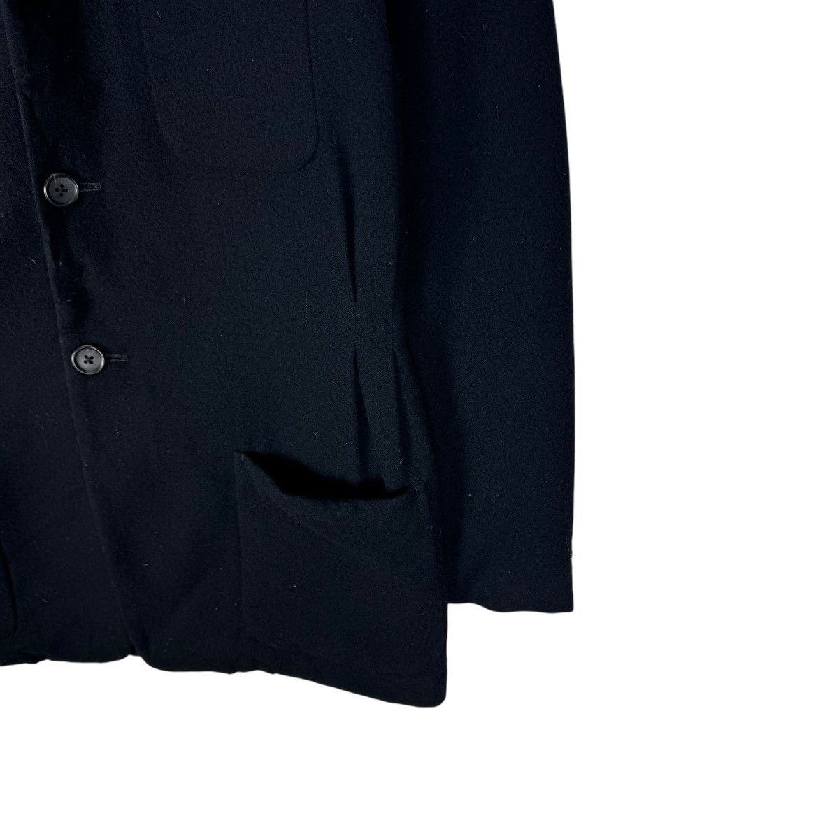 Yohji Yamamoto 🌟YOHJI YAMAMOTO POUR HOMME SIGNATURE AW87 WOOL BLAZER COAT Size US M / EU 48-50 / 2 - 7 Thumbnail