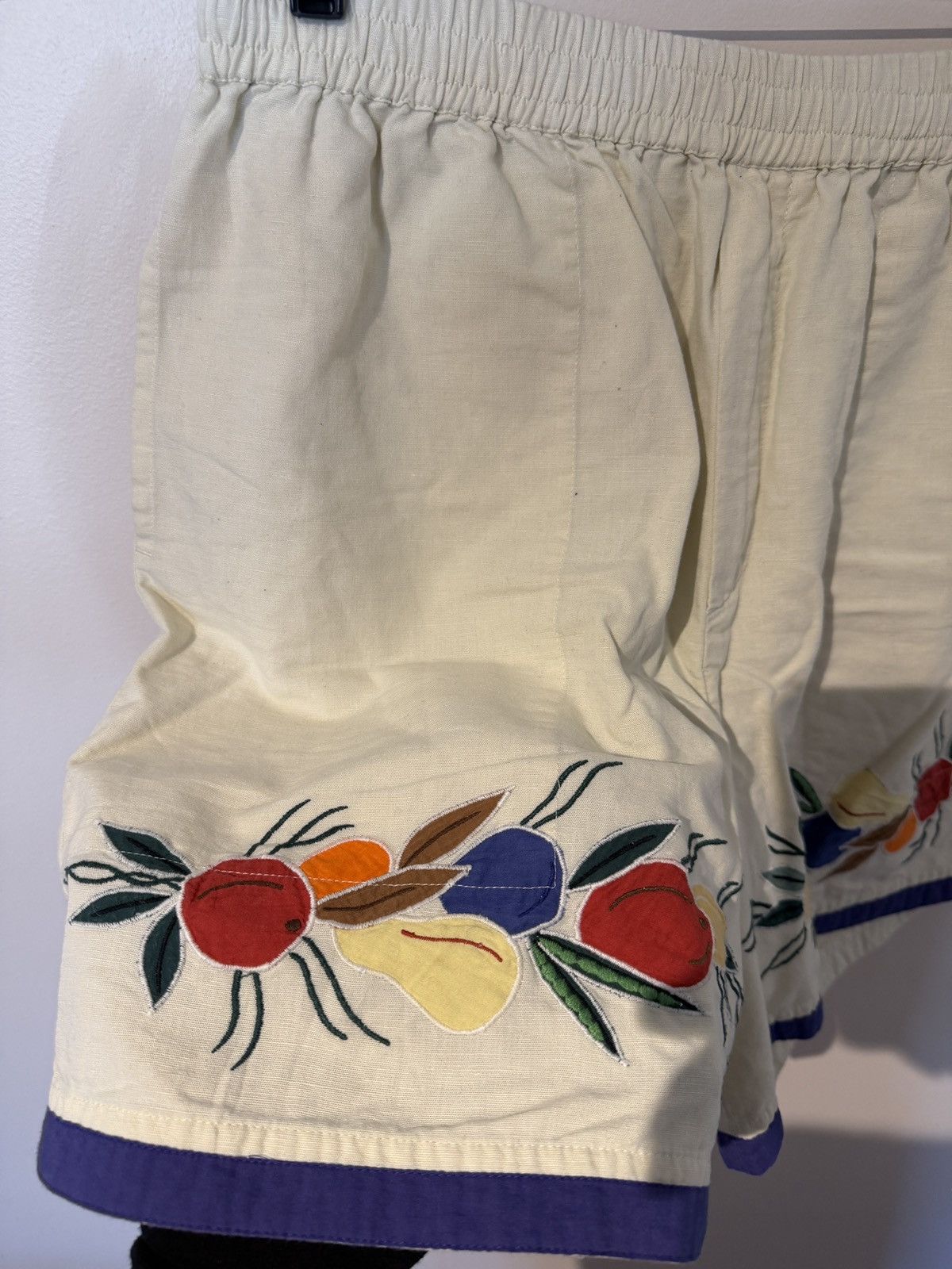 Bode Bode Embroidered Floral Short Size US 33 - 3 Thumbnail