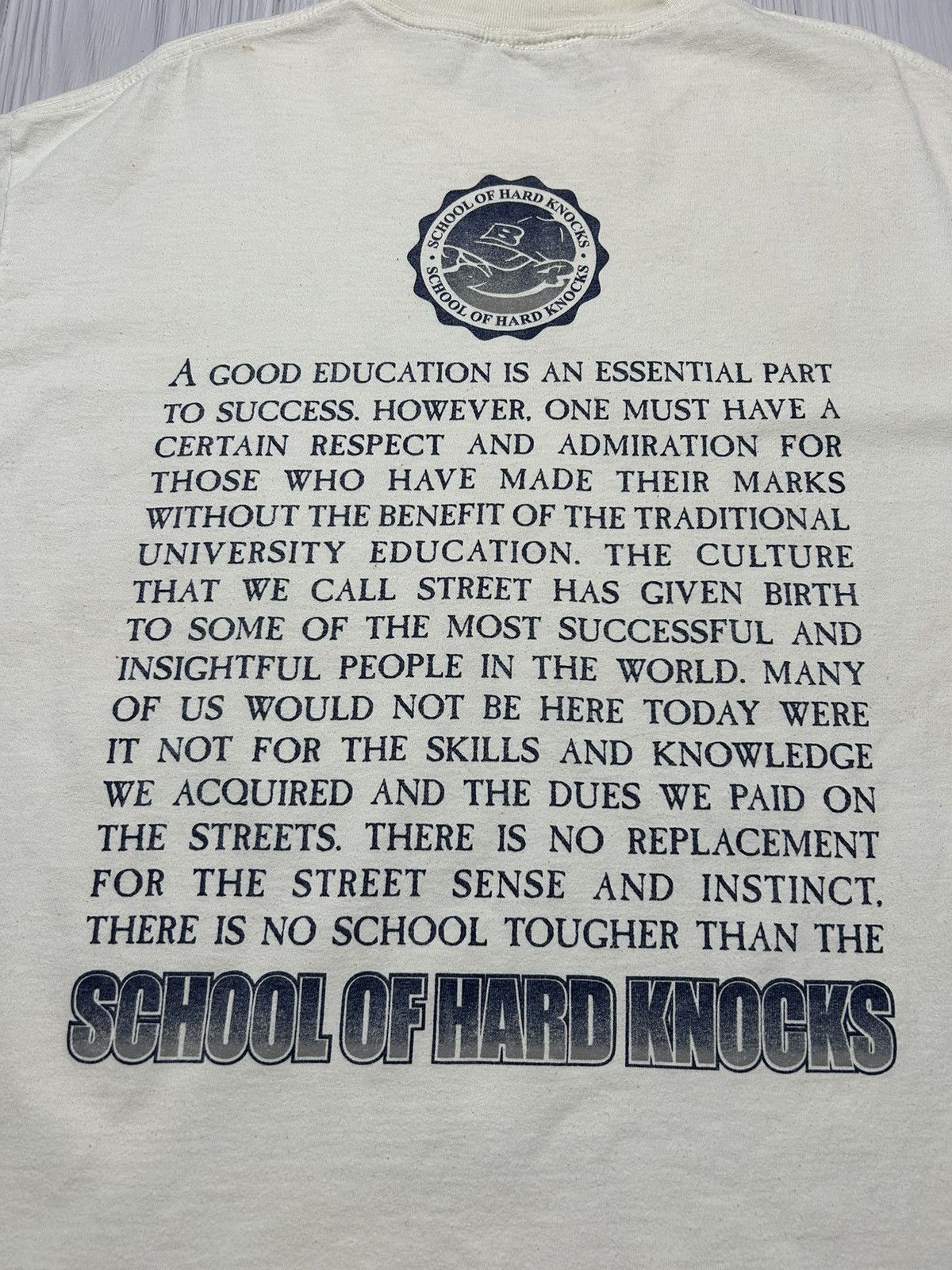 Rap Tees SOHK School Of Hard Knocks Rap Sport T-Shirt Size US XL / EU 56 / 4 - 14 Thumbnail