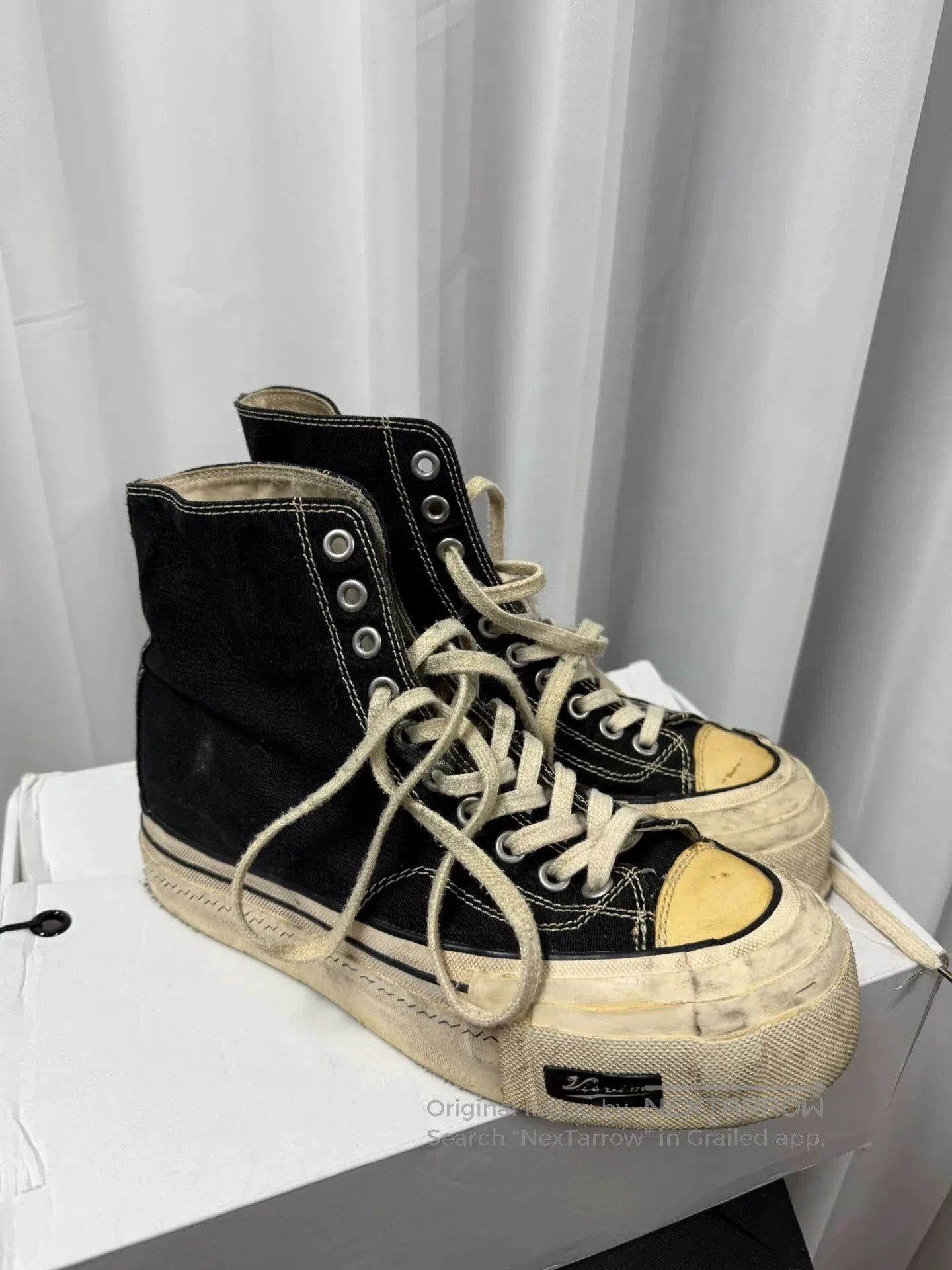 Visvim visvim skagway hi canvas thick sole shoes. Size US 8 / EU 41 - 3 Thumbnail