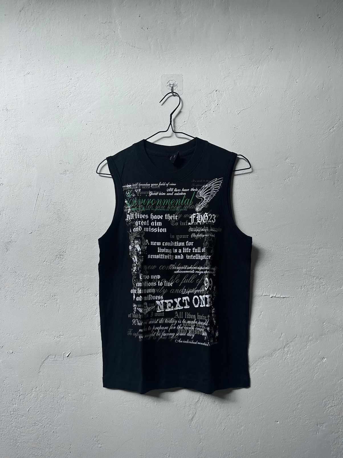If Six Was Nine Japanes Y2K Bay Leaf Gothic Punk Style Size US S / EU 44-46 / 1 - 1 Thumbnail