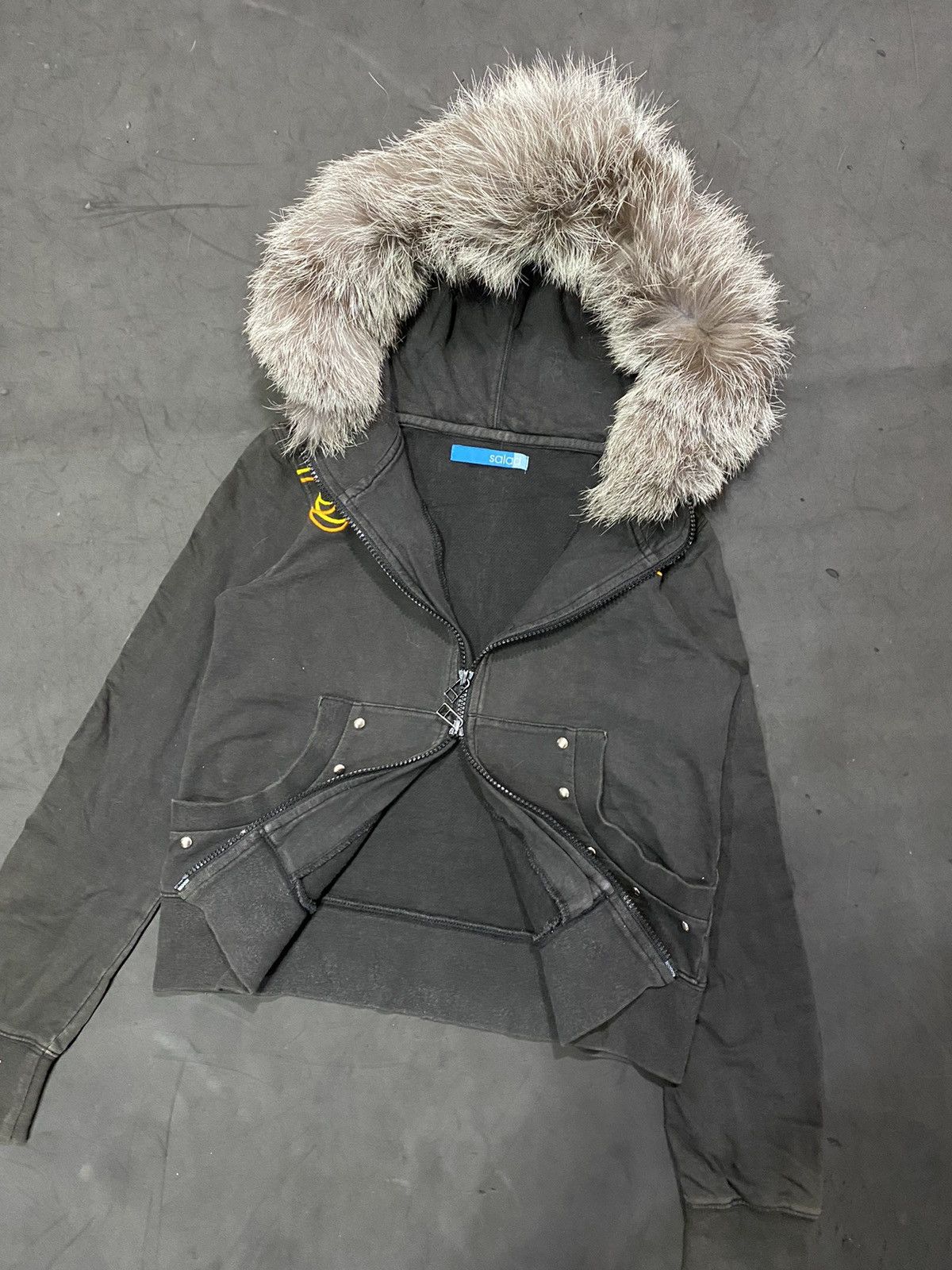 Japanese Brand BINDINGOFFER💸Tribal Furhoodie Japanesebrand Salad Ifsix Lgb Size US XS / EU 42 / 0 - 4 Thumbnail