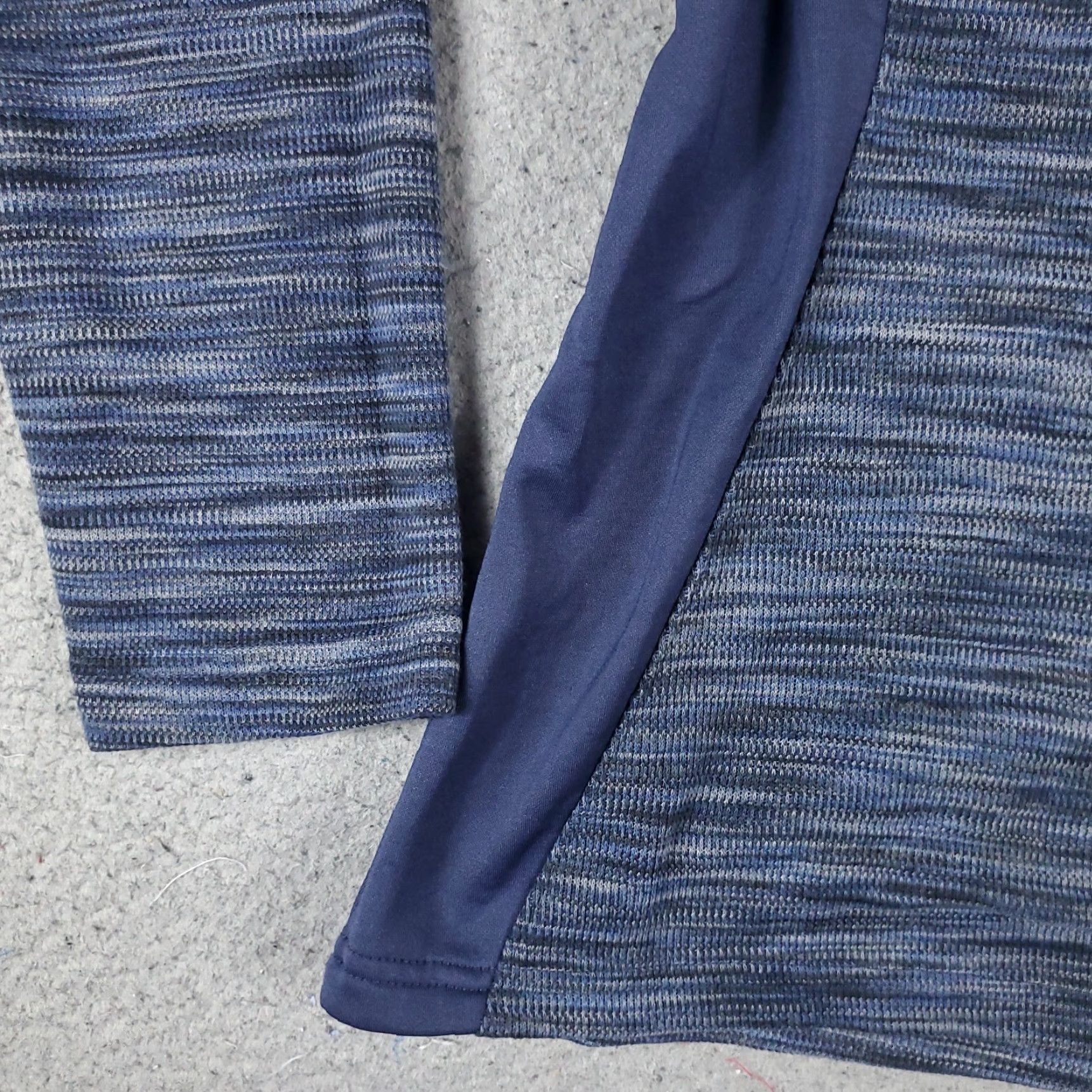 Vintage Columbia Sweater Womens Large Blue 1/2 Zip Up Pullover Sweatshirt Size L / US 10 / IT 46 - 3 Thumbnail