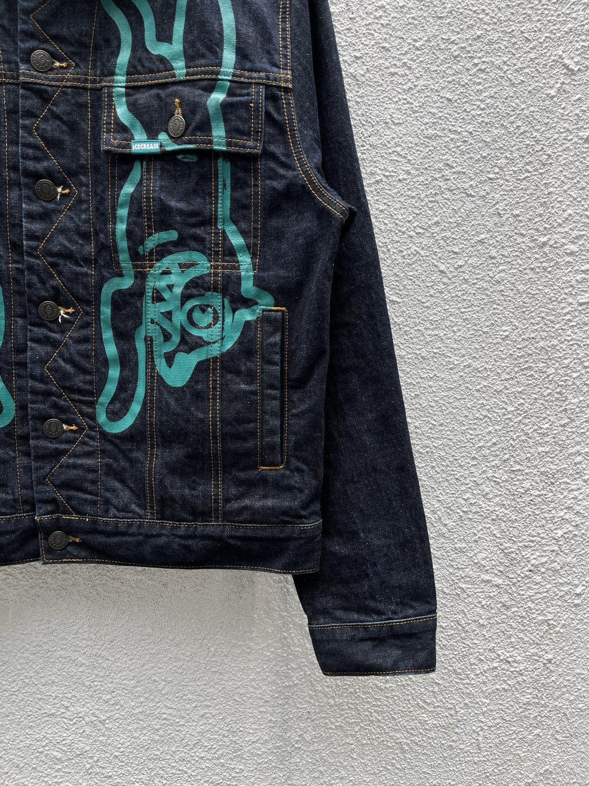 Icecream BBC Icecream “Running Dog” Heavy Denim Jacket Size US M / EU 48-50 / 2 - 4 Thumbnail