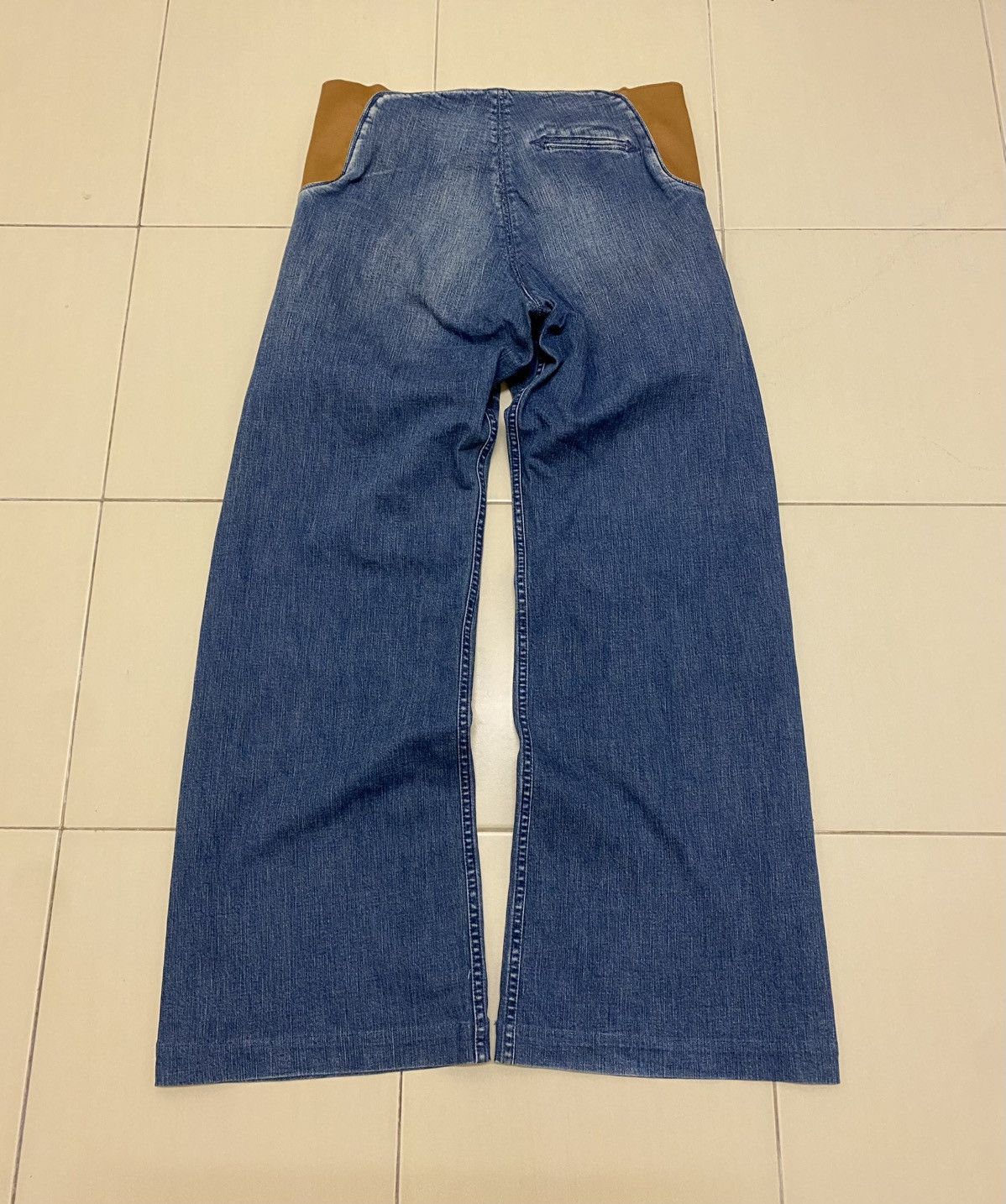 Kapital Kapital Wide Leg Flare Jeans Size 30" / US 8 / IT 44 - 2 Thumbnail