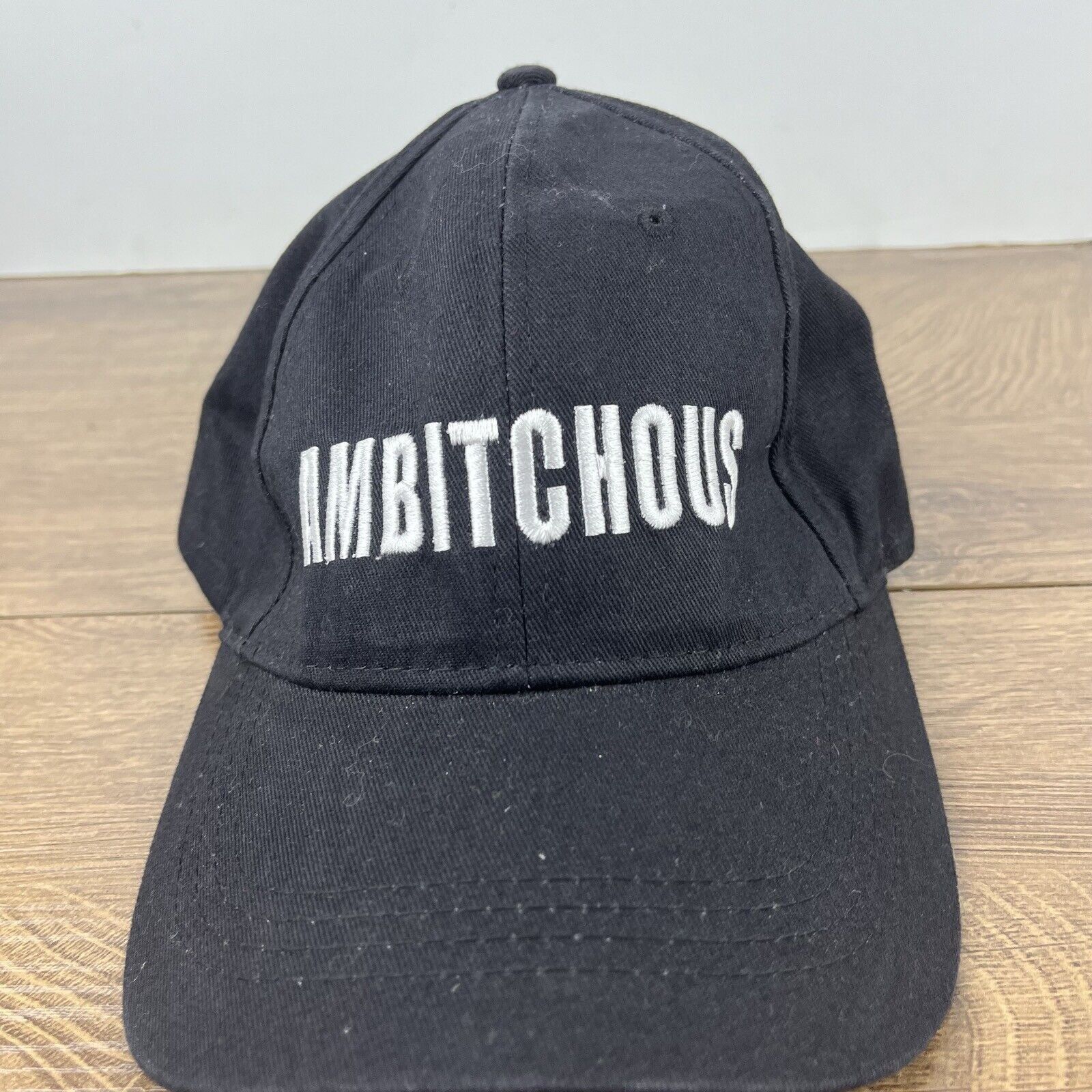 Other Ambitchous Hat Ambitchous Hat Black Hat Adjustable Black Adu Size ONE SIZE - 5 Thumbnail