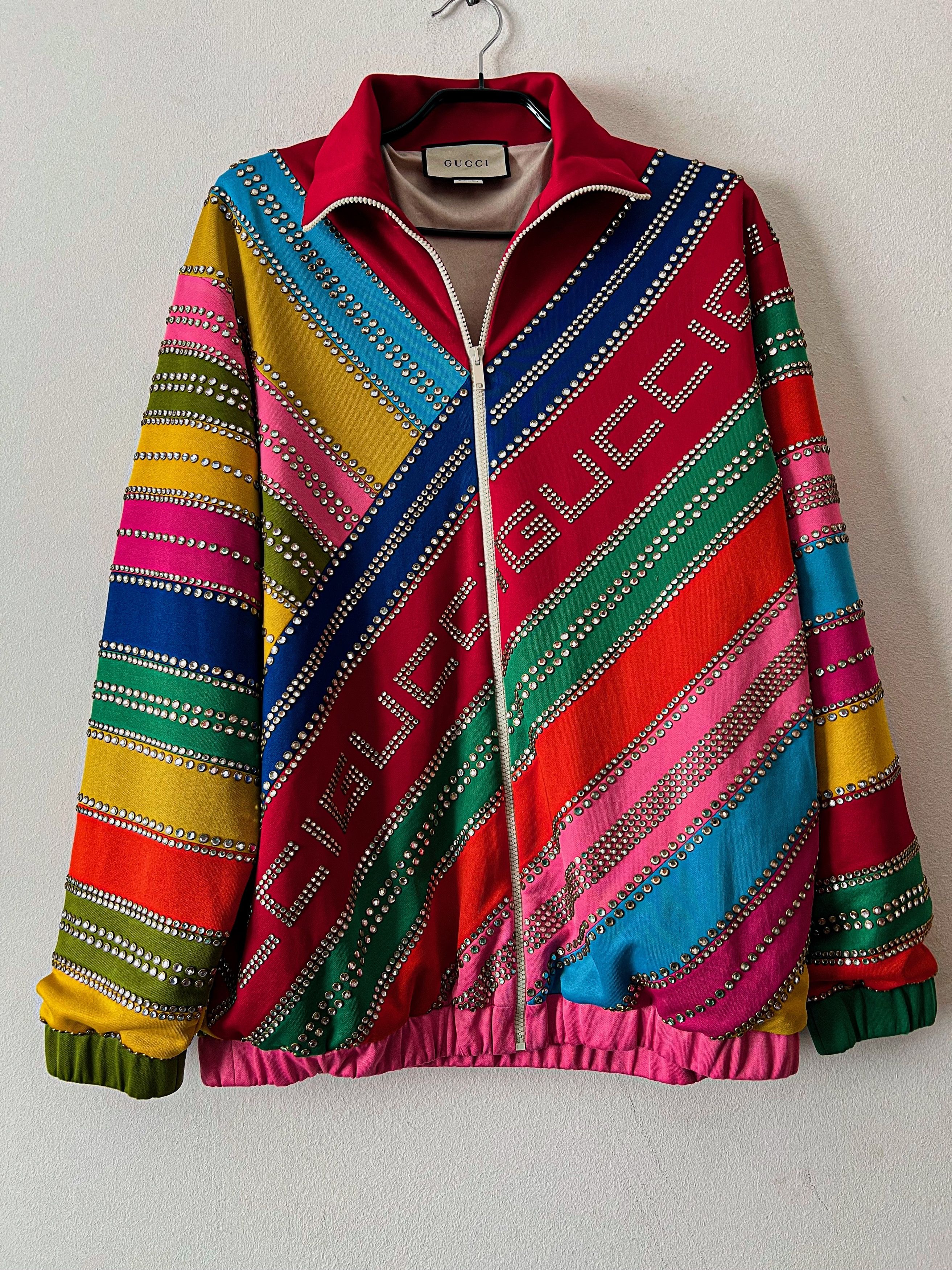 Gucci Retail at $6,372 USD, Gucci’s Crystal-Embellished Jacket Size US M / EU 48-50 / 2 - 2 Thumbnail