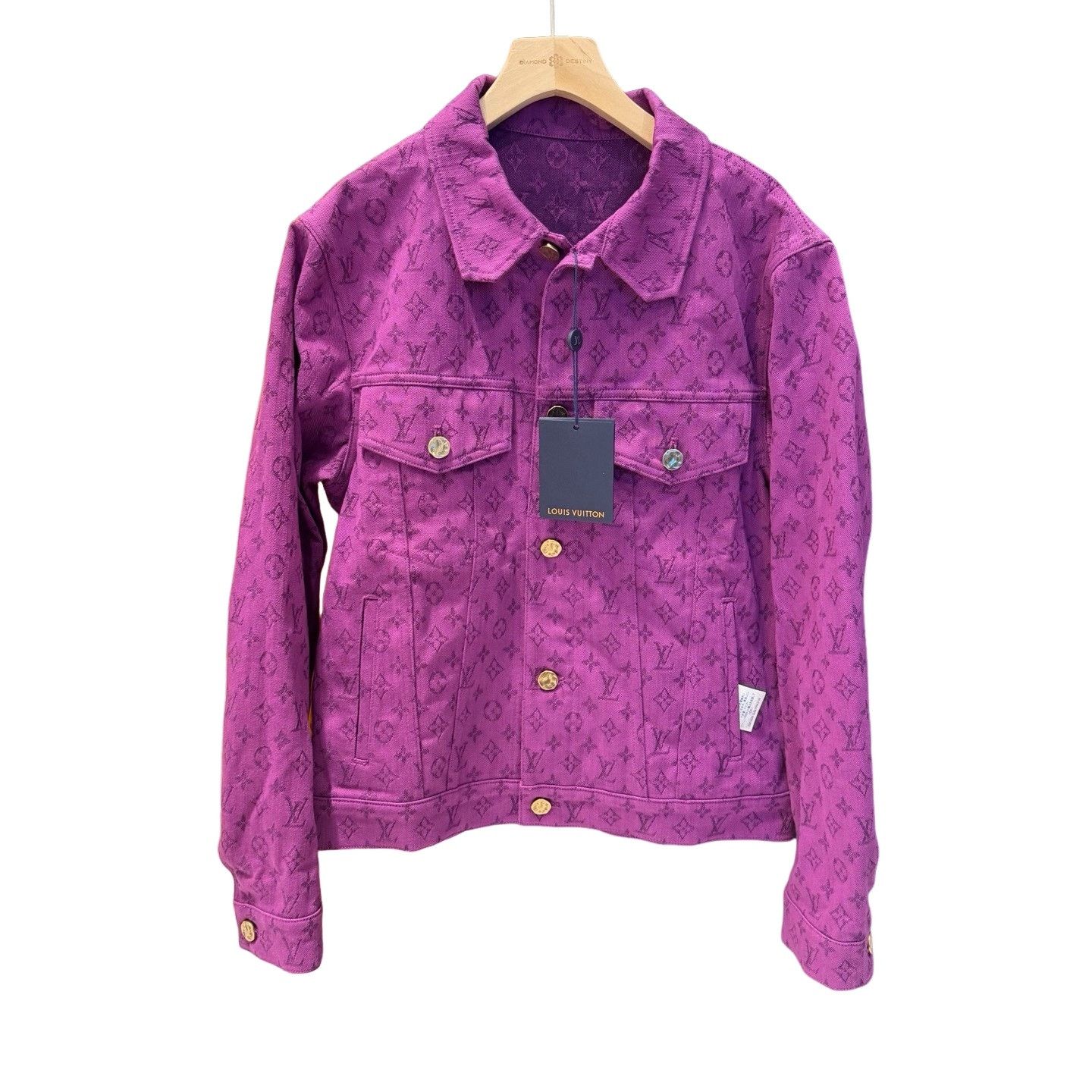 Louis Vuitton Louis Vuitton Monogram Denim Jacket Size S Size US S / EU 44-46 / 1 - 1 Thumbnail