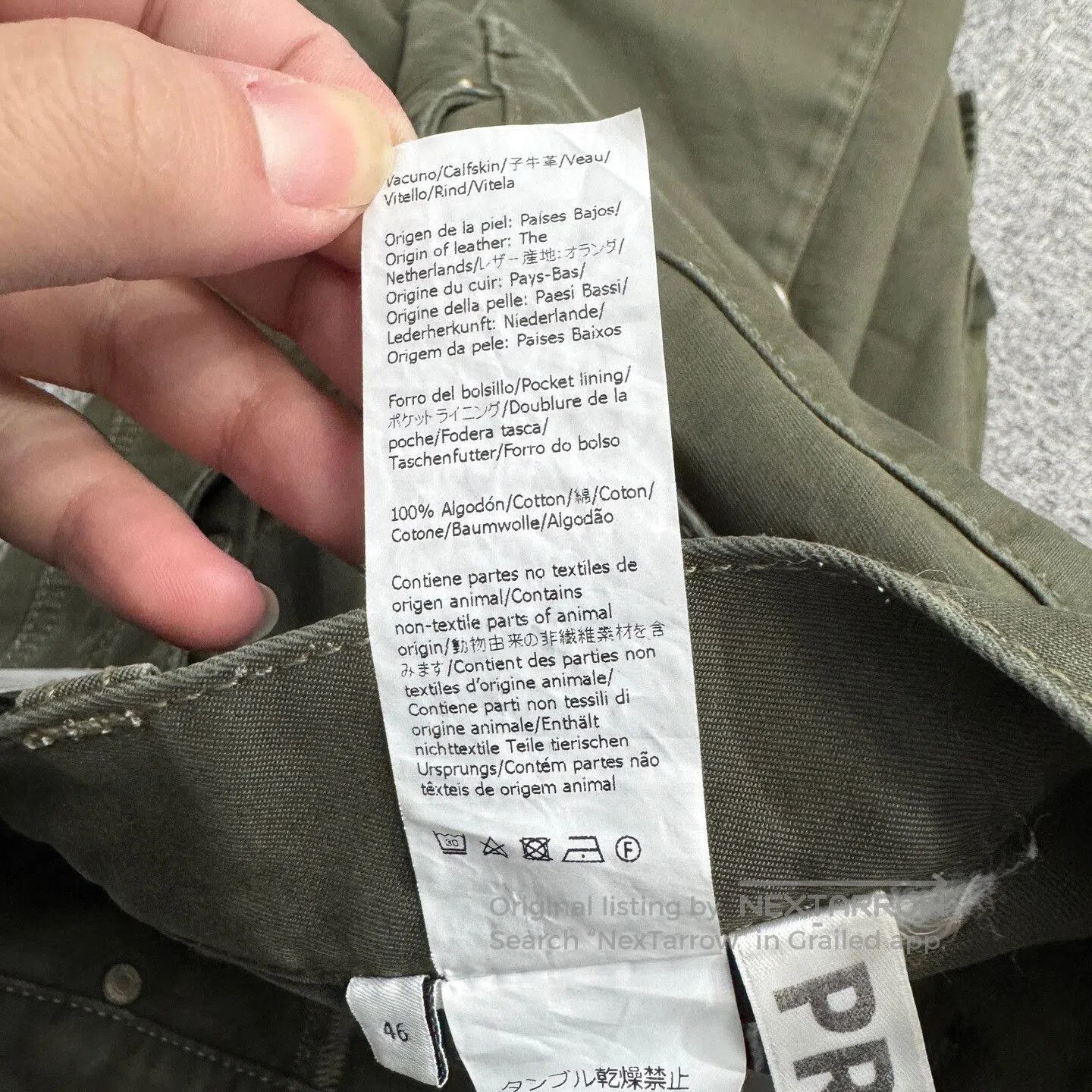 Loewe Loewe Pocket Workwear Denim Pants. Size US 30 / EU 46 - 4 Thumbnail