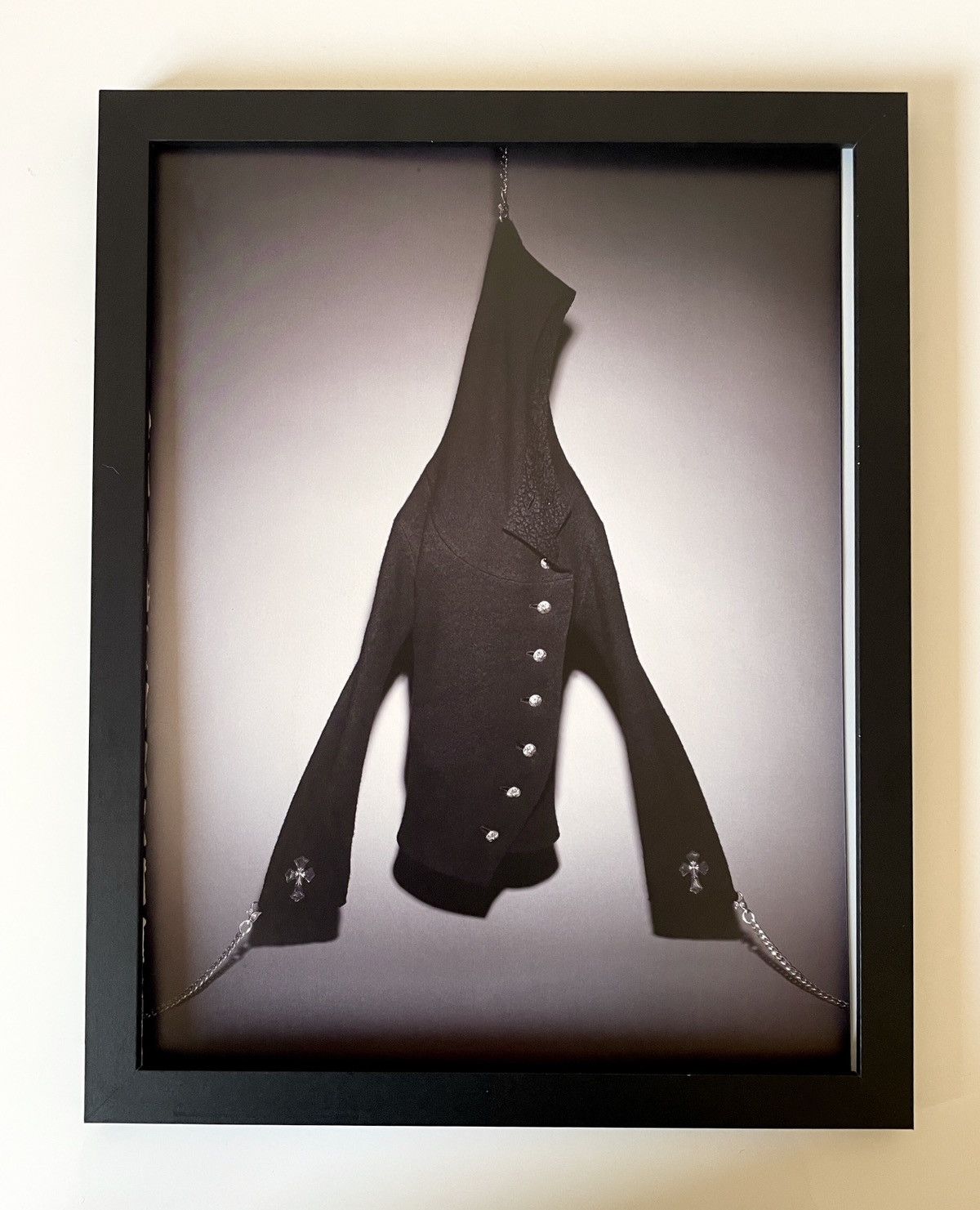 Chrome Hearts × Vintage Chrome Hearts jacket 9x11 Framed poster Size ONE SIZE - 1 Thumbnail
