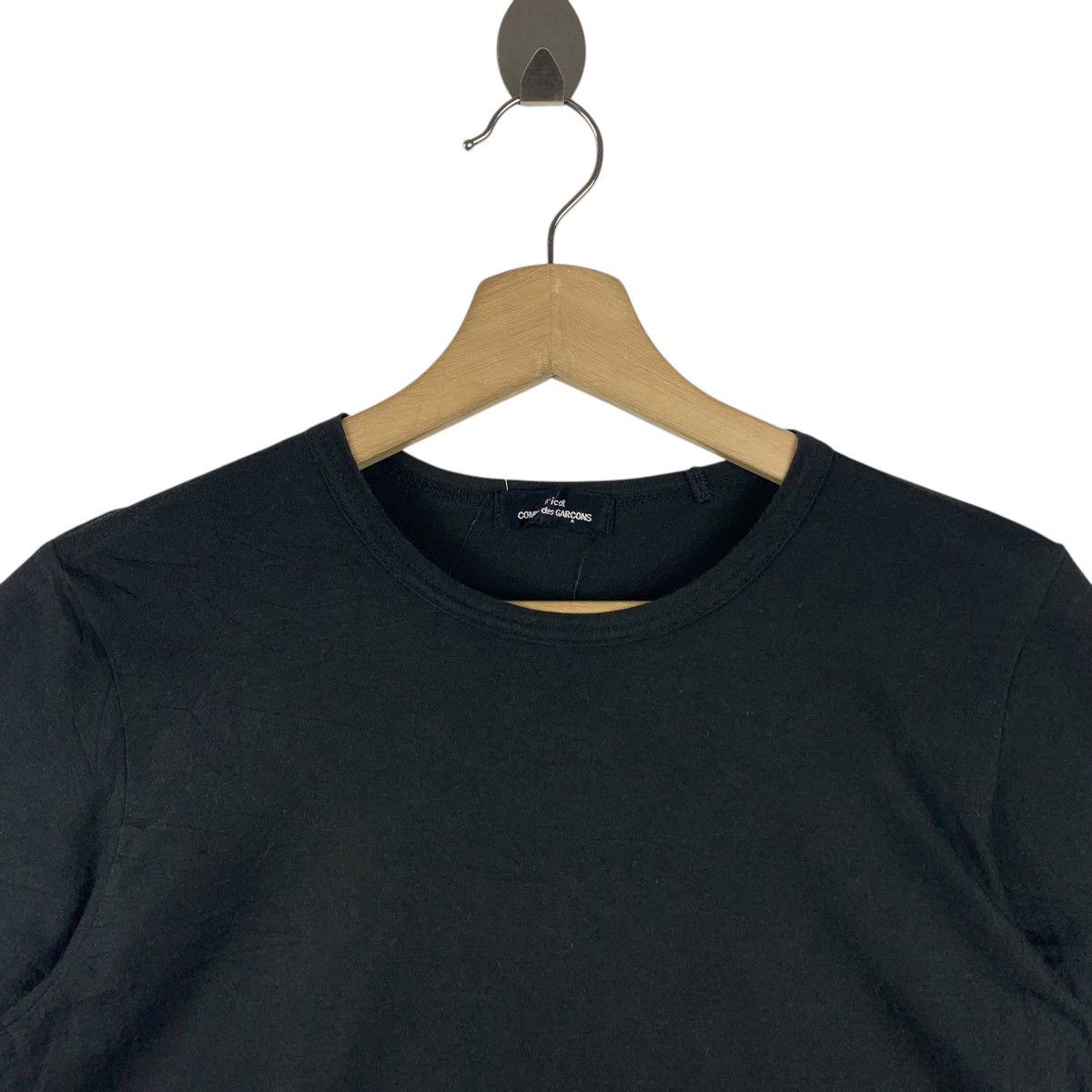 Comme des Garcons TRICOT Comme des Garçons AD 2005 plain short sleeve tee Size XS / US 0-2 / IT 36-38 - 2 Thumbnail