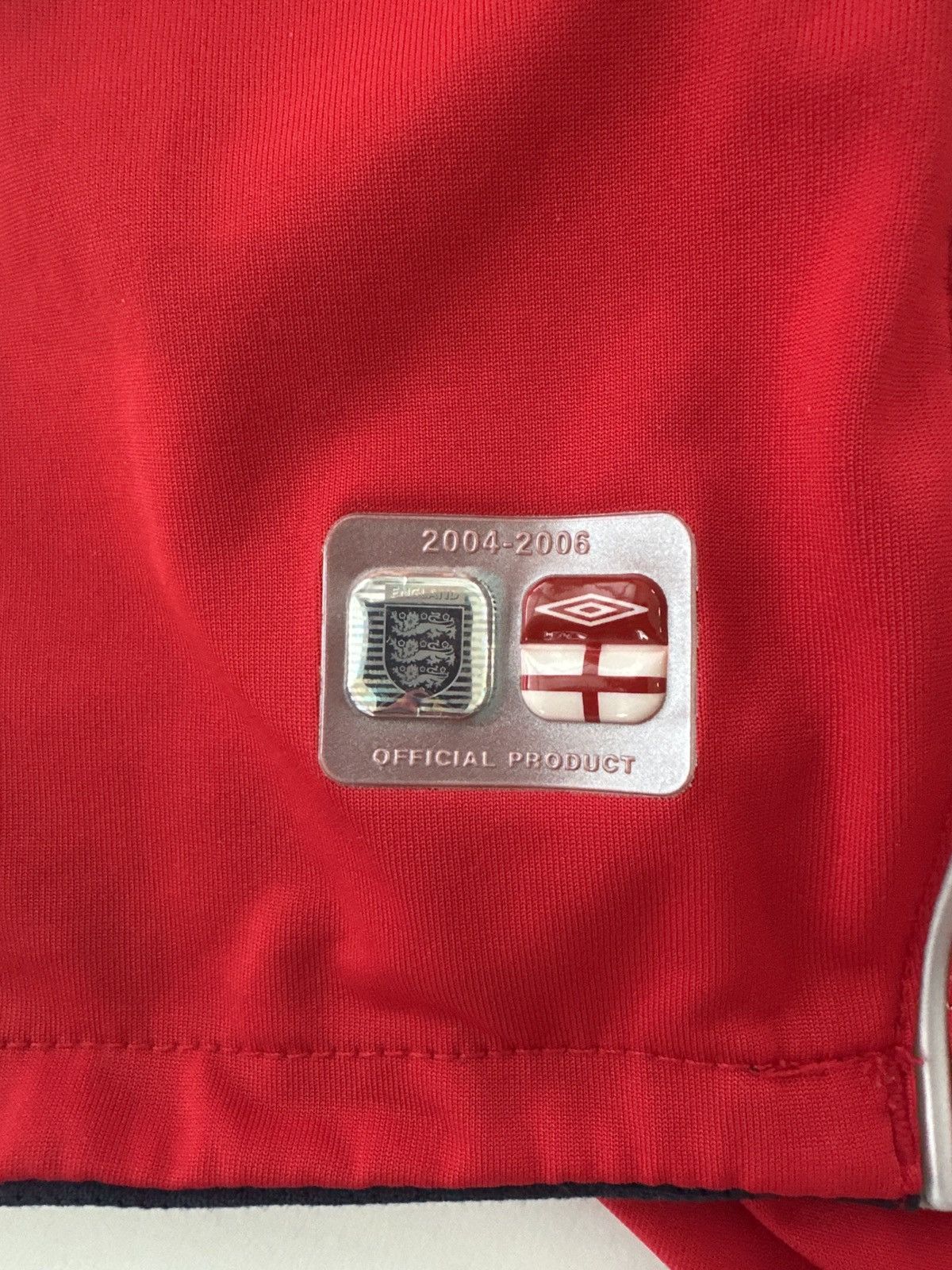 Umbro Umbro Long Sleeve England 2004-2006 Kit Size US L / EU 52-54 / 3 - 6 Thumbnail