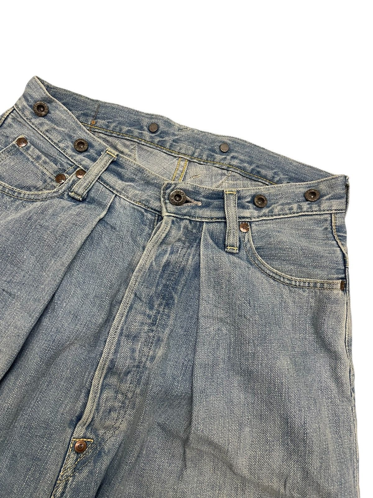 Kapital Vintage KAPITAL Buckle Jeans Size 29" - 3 Thumbnail