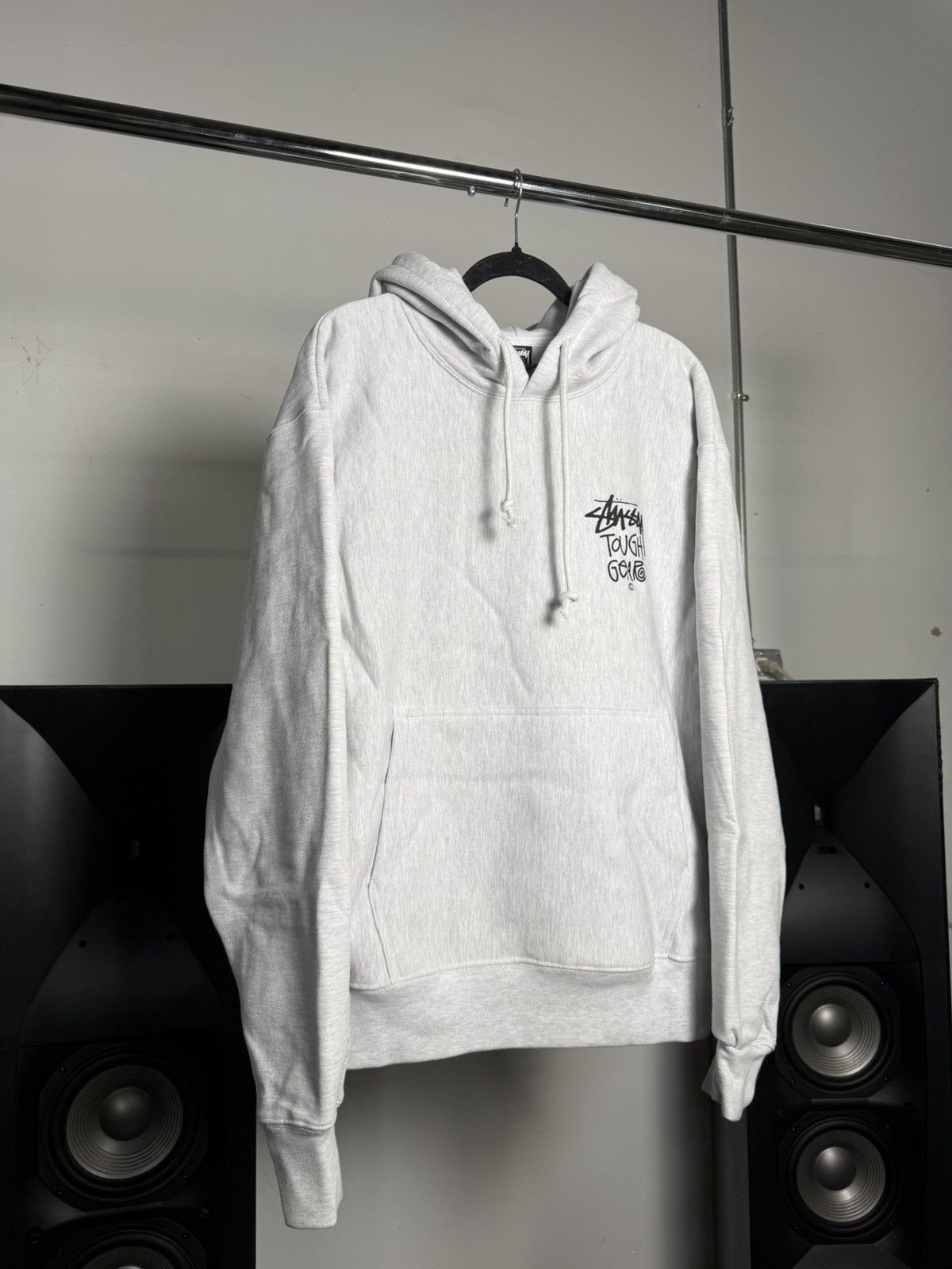 Stussy STUSSY Tough Gear Hoodie “Ash Heather” Size US M / EU 48-50 / 2 - 2 Thumbnail