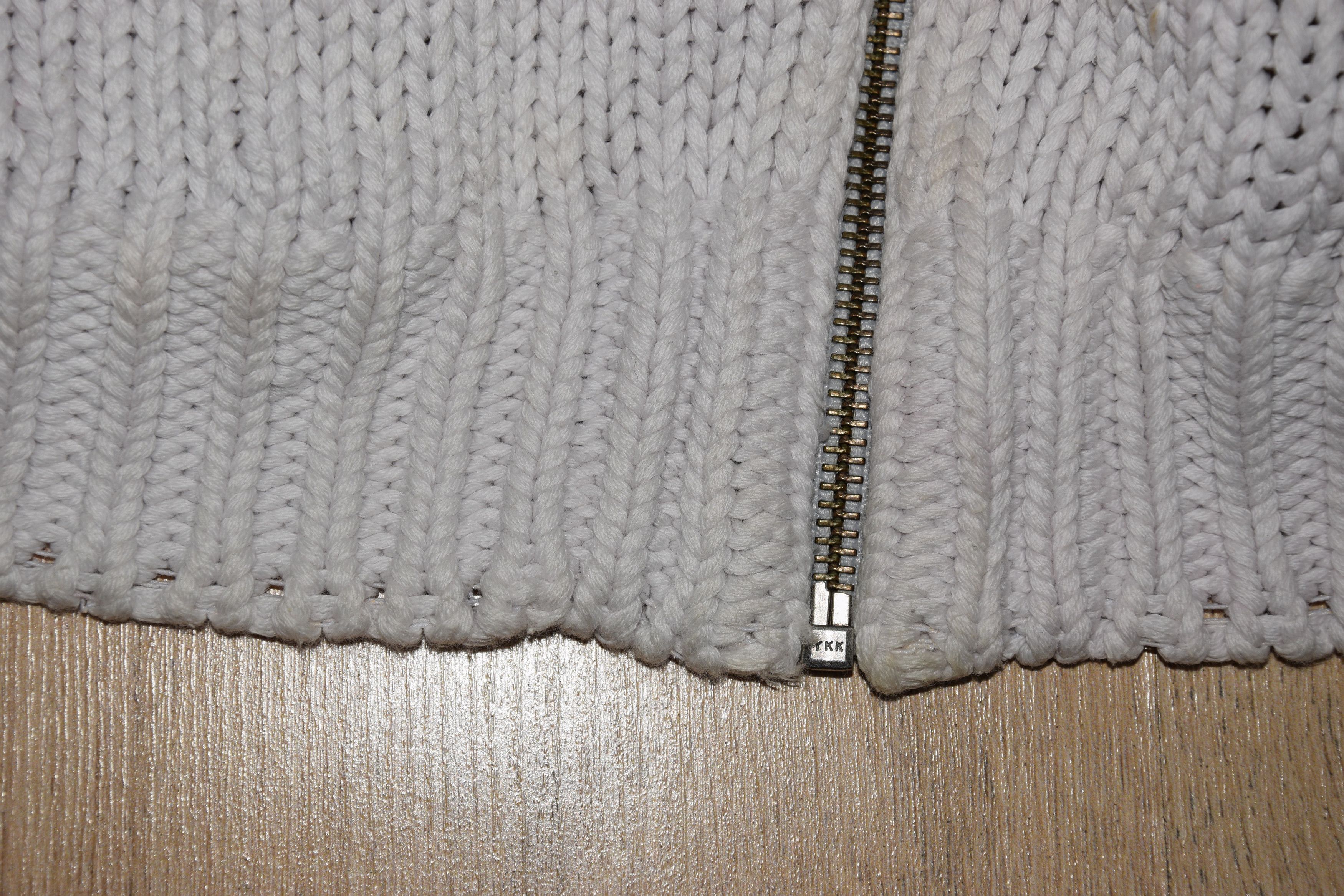 Acne Studios Acne Studios Zip-Up Ribbed Knit Cardigan Size S / US 4 / IT 40 - 2 Thumbnail