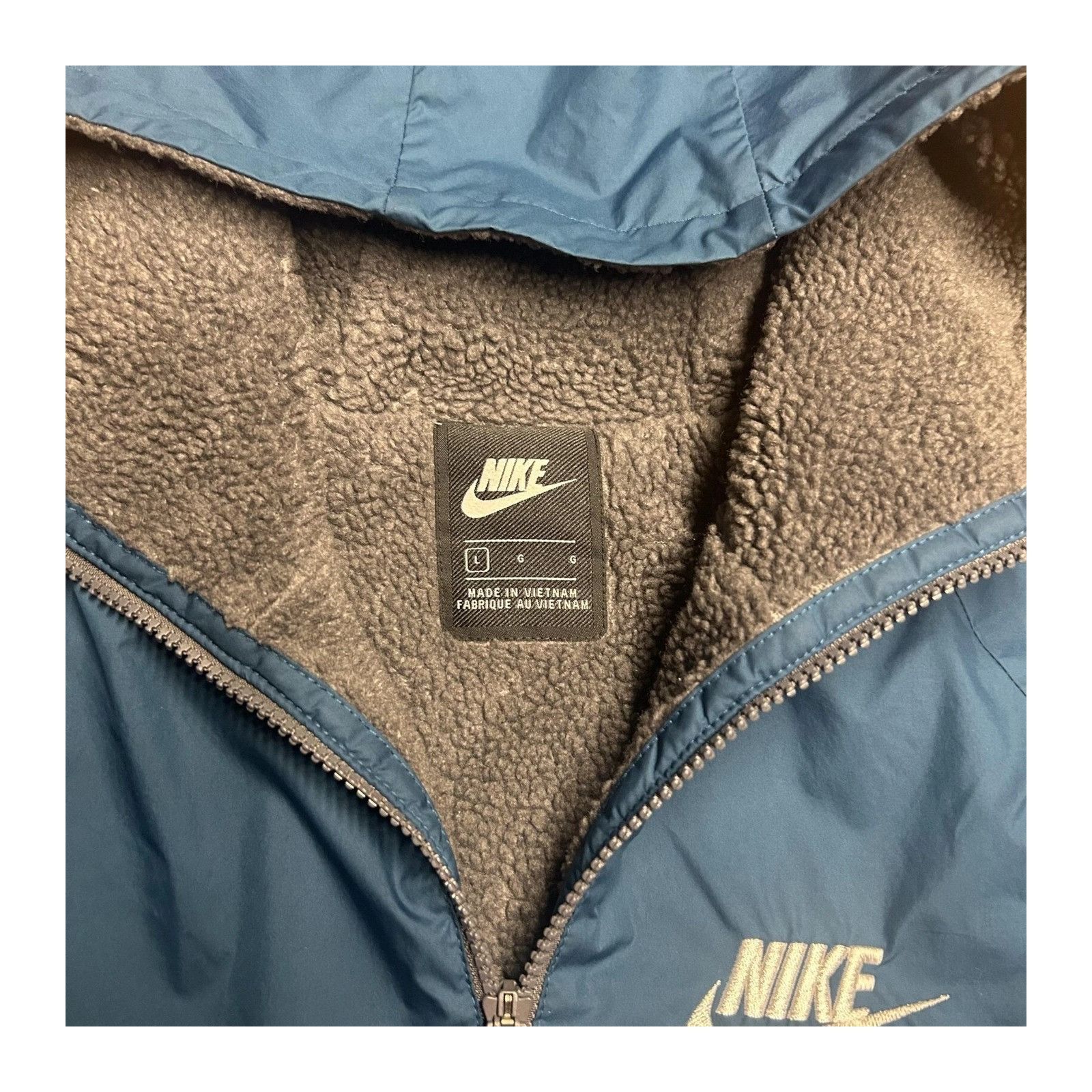 Nike Nike Sportswear Windrunner Sherpa Tech Jacket Blue XS Size US XS / EU 42 / 0 - 3 Thumbnail