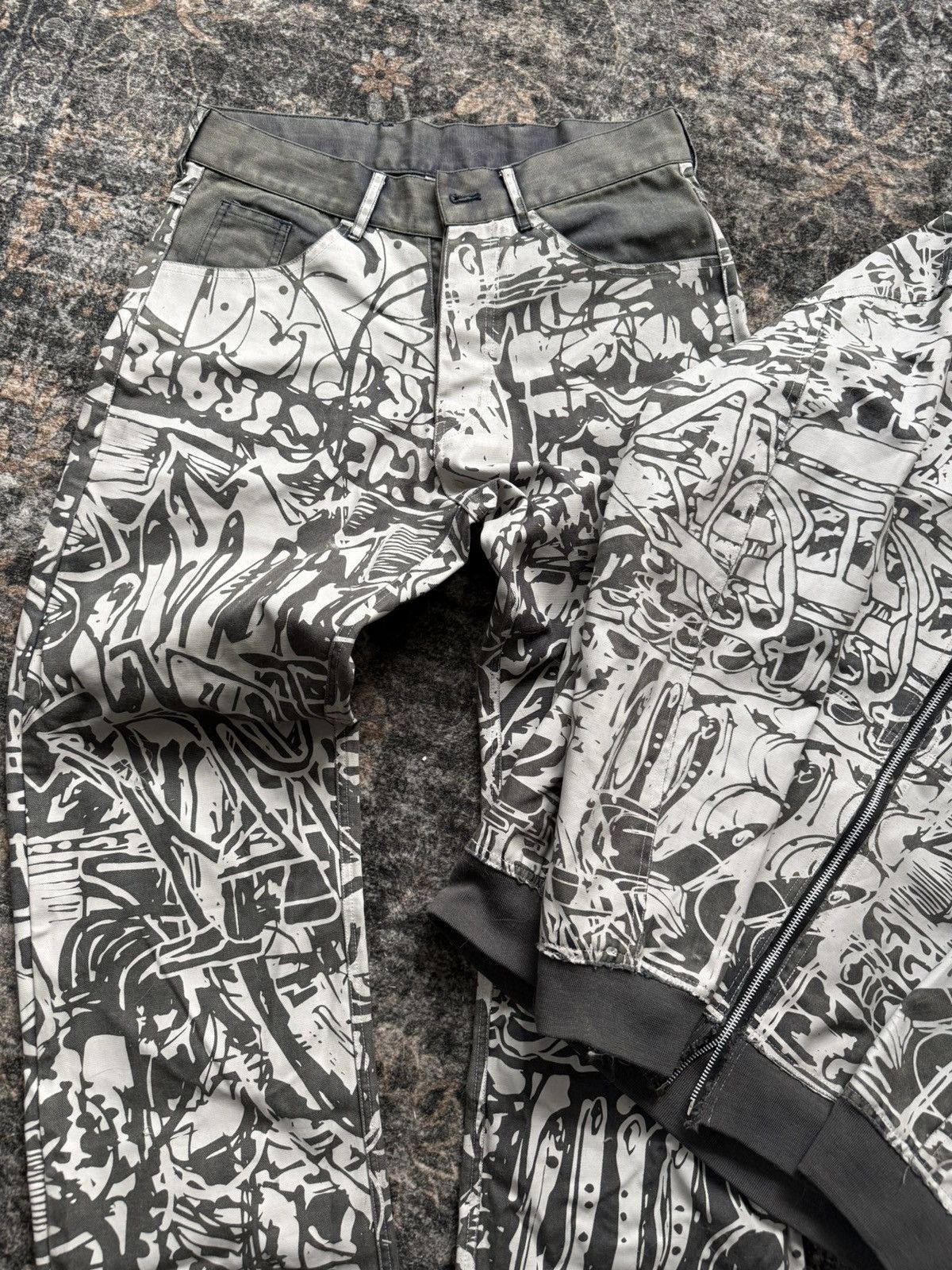 Other Abstract V2 Denim Zip up & Denim Pants Size US S / EU 44-46 / 1 - 5 Thumbnail