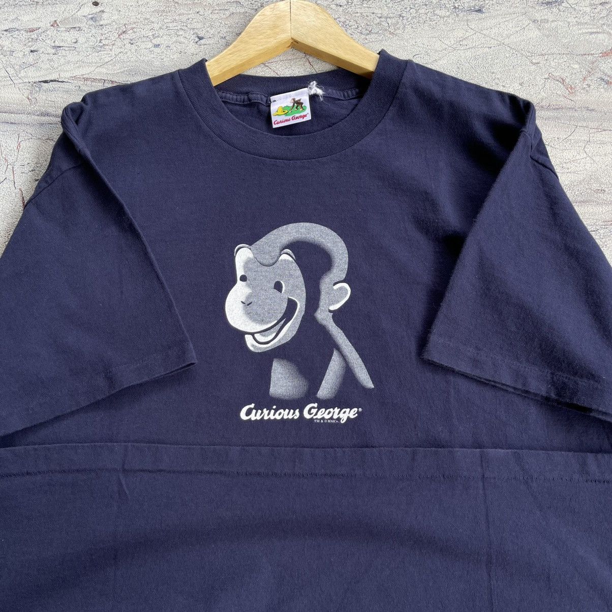 Cartoon Network Vintage 90s curious george tee Size US M / EU 48-50 / 2 - 4 Thumbnail