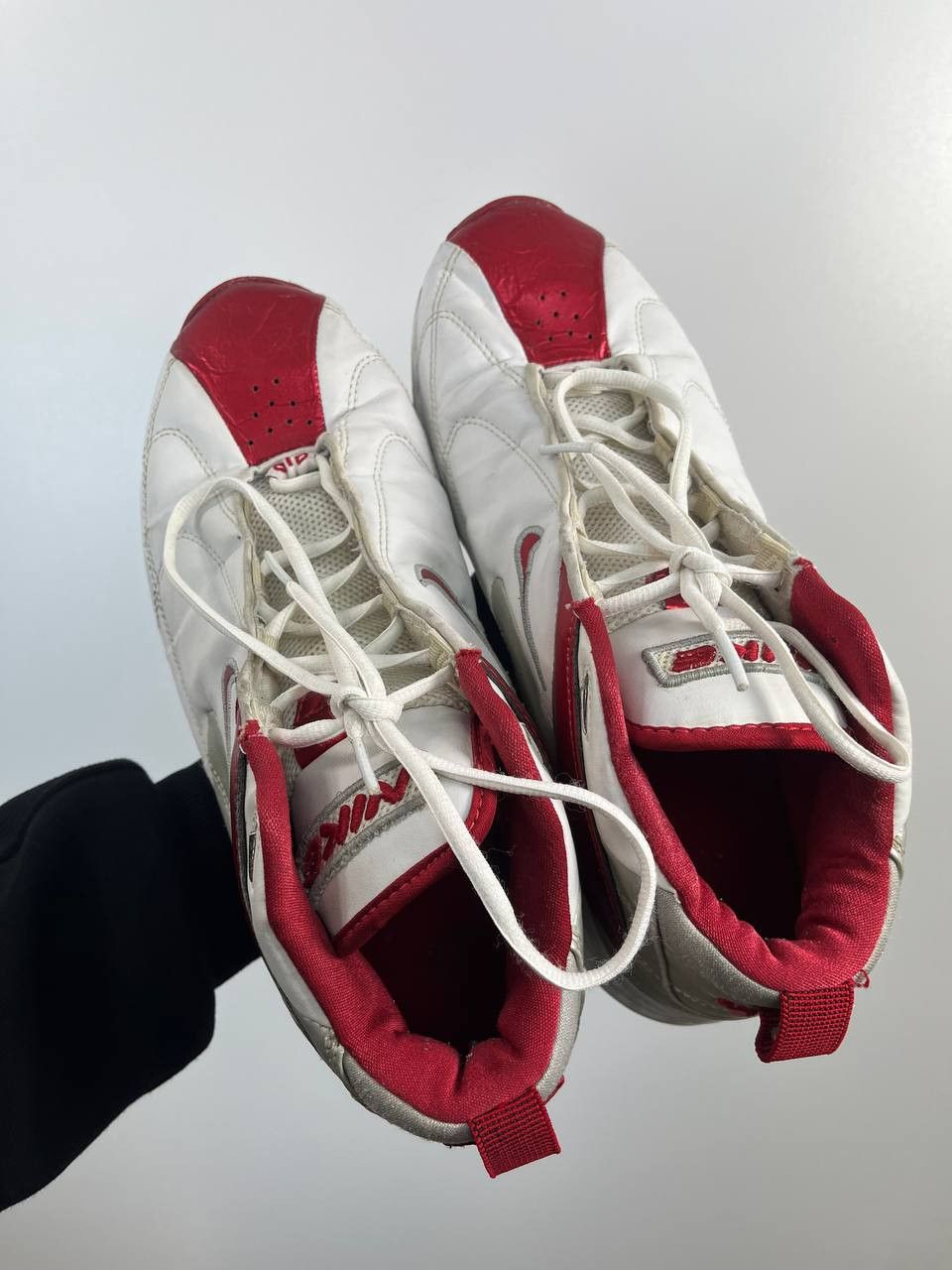 Nike Nike Air Zoom GP II 2003 White Red Basketball Shoes Size 46 Size US 12 / EU 45 - 10 Thumbnail