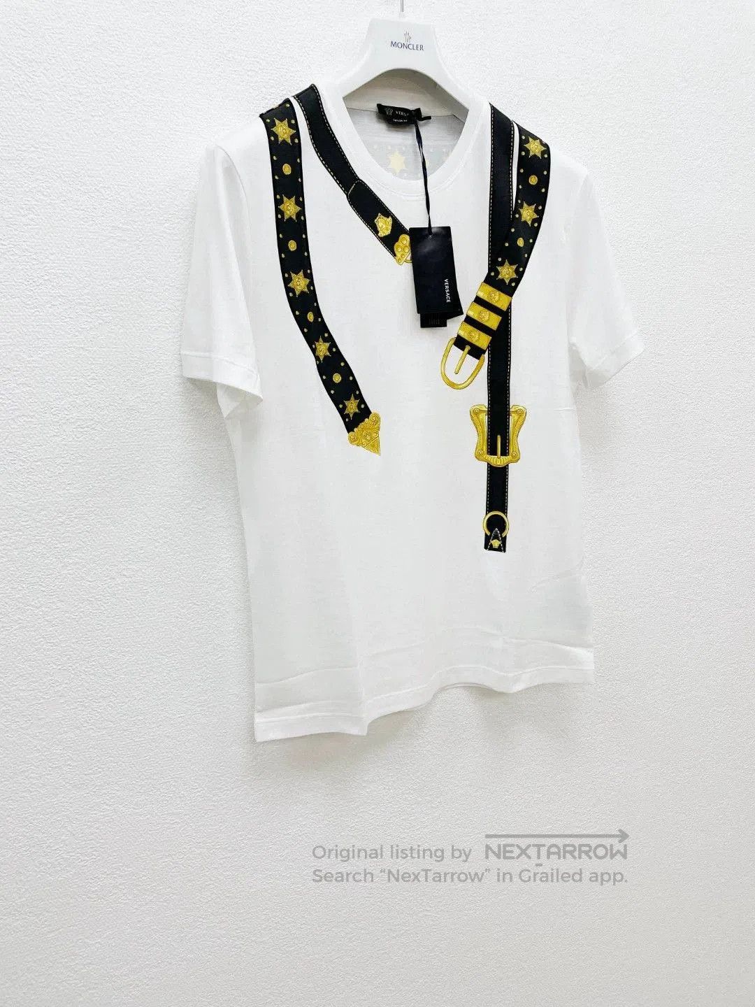 Versace VERSACE Cotton Short Sleeve T-Shirt. Size US S / EU 44-46 / 1 - 3 Thumbnail