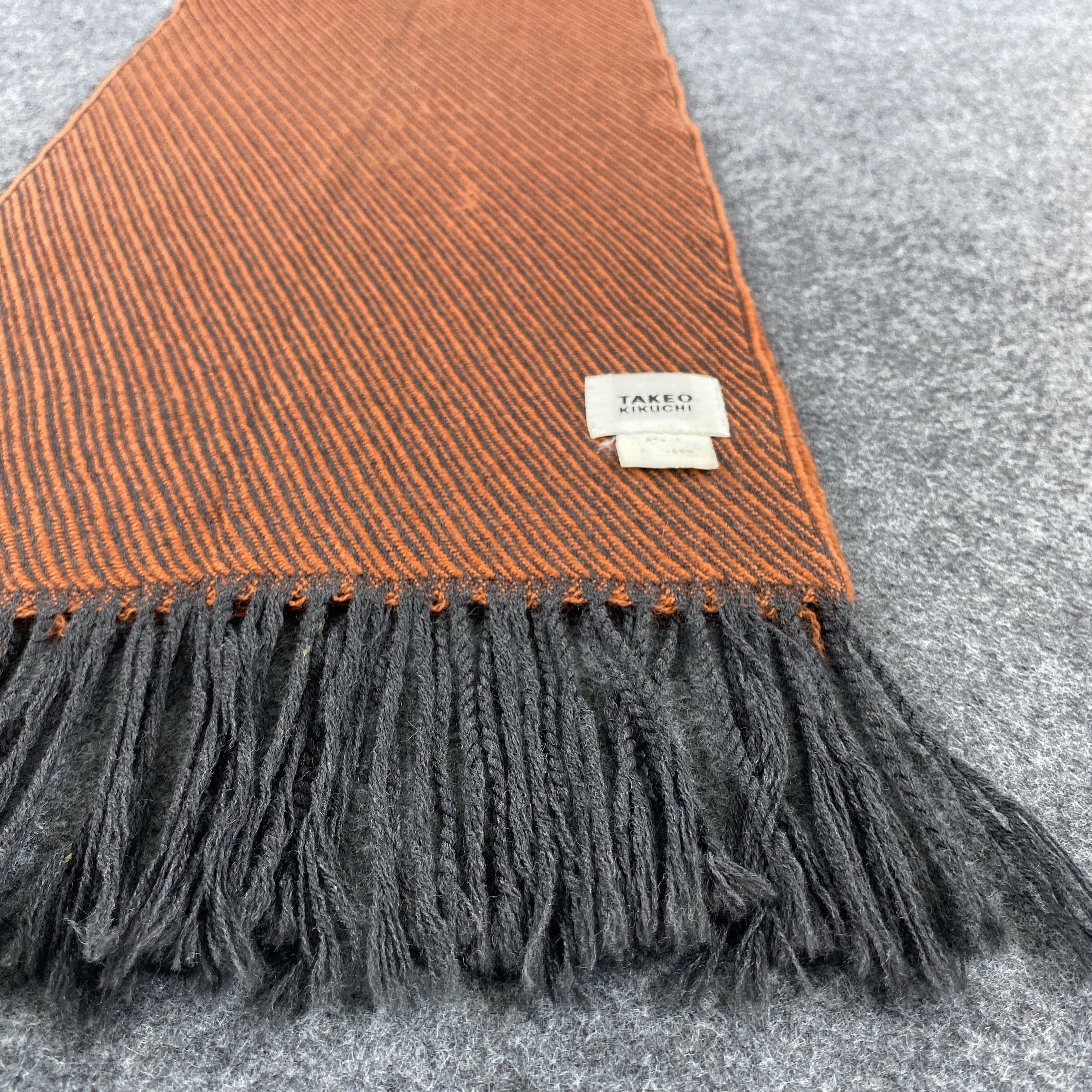 Takeo Kikuchi × Vintage GF10659 Takeo Kikuchi Scarf Neck Wear Muffler Nova Check Size ONE SIZE - 10 Thumbnail