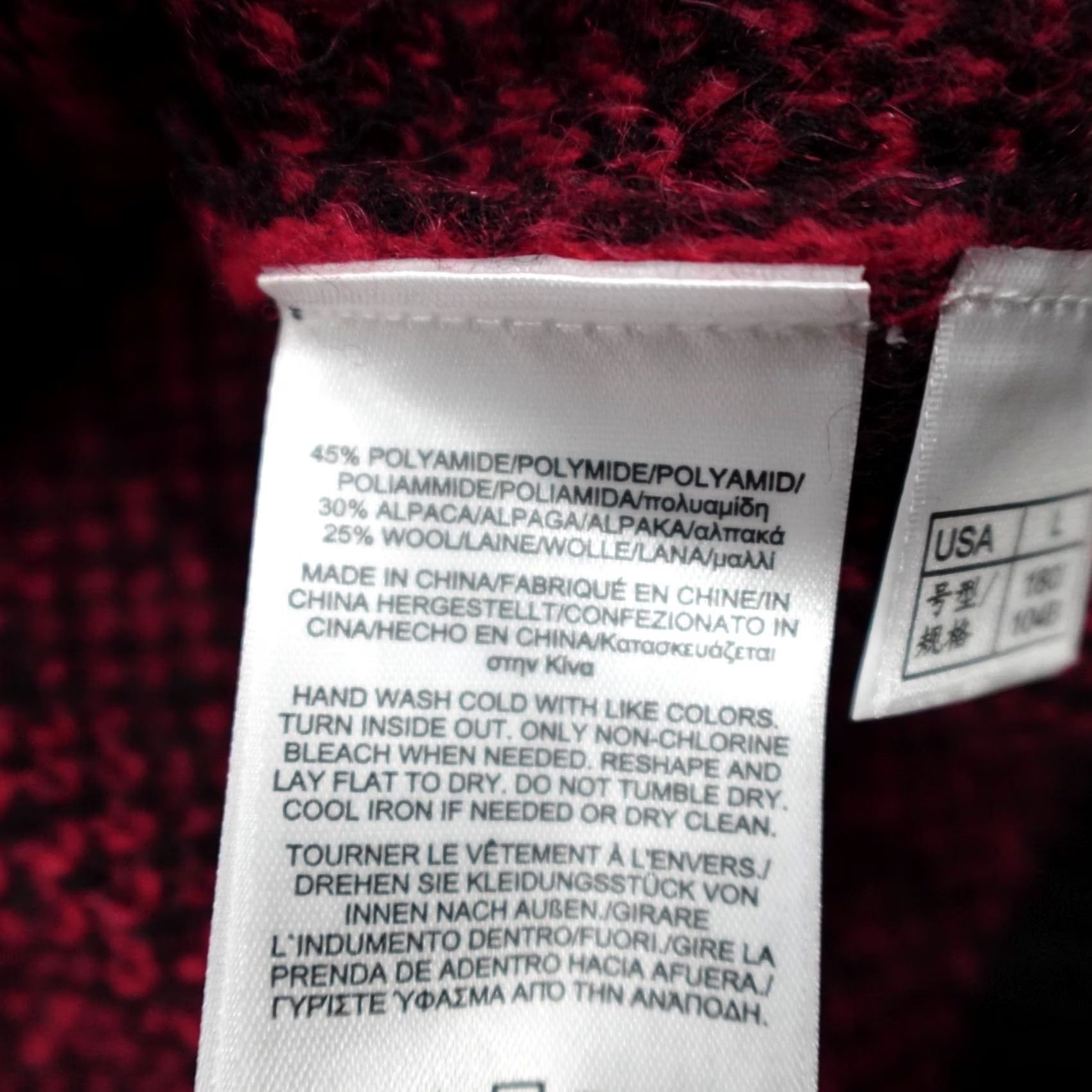 Brooks Brothers Brooks Brothers Buffalo Plaid Alpaca Wool Sweater Italian Yarn Men's Size L Multicolor Plaid Knit Crew Neck Long Sleeve Pullover Winter Fall Spring Size US L / EU 52-54 / 3 - 4 Thumbnail