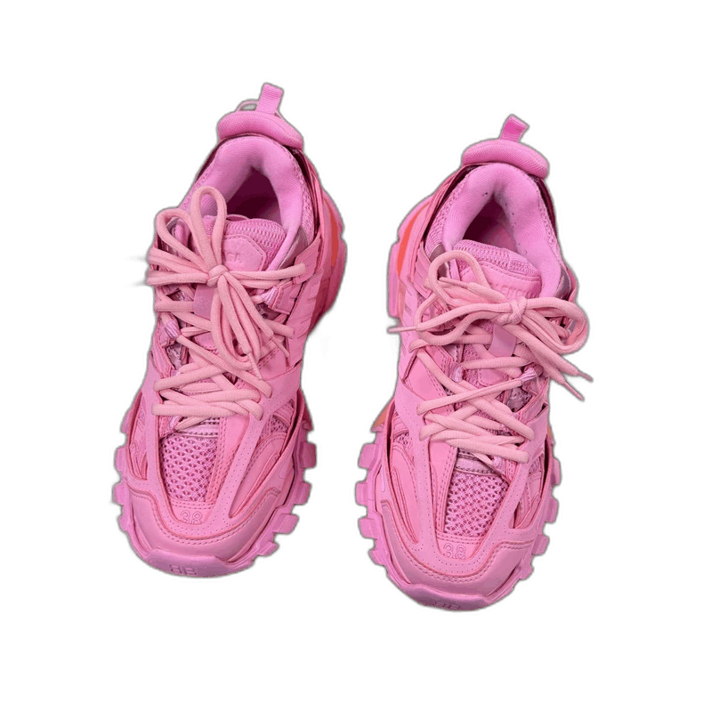 Balenciaga Balenciaga Track Sneakers in Pink Size US 7 / IT 37 - 1 Thumbnail