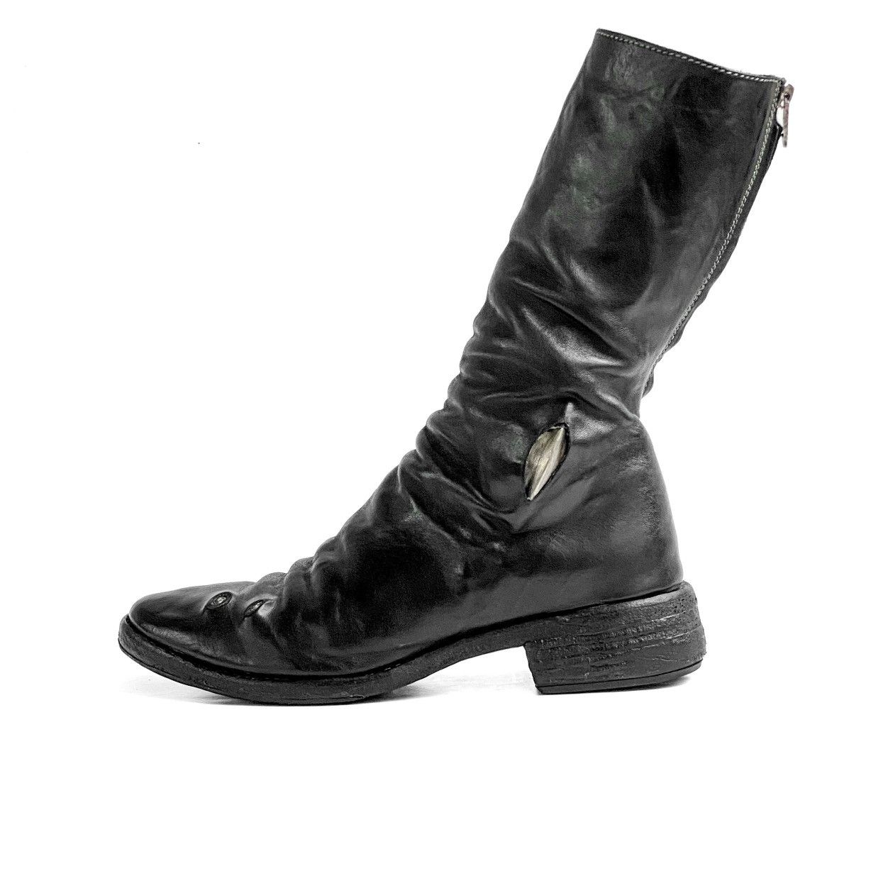 image of Carol Christian Poell Prosthetic Boots - Am/2687P in Black, Men's