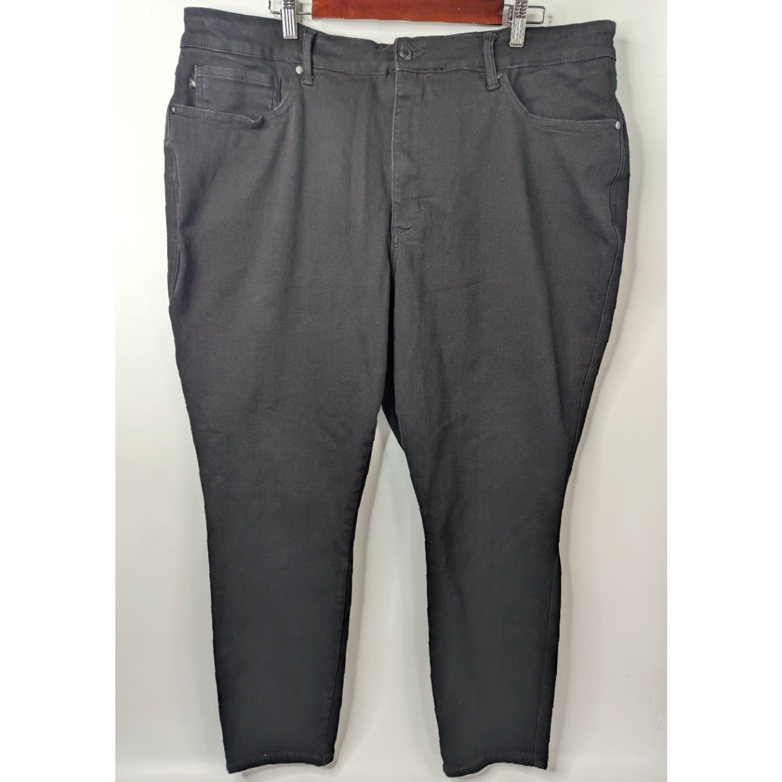 Vintage Judy Blue Jeans Women's 24W Black Stretch Skinny Fit JB88757 Jeans Size 42" / US 20 - 2 Thumbnail