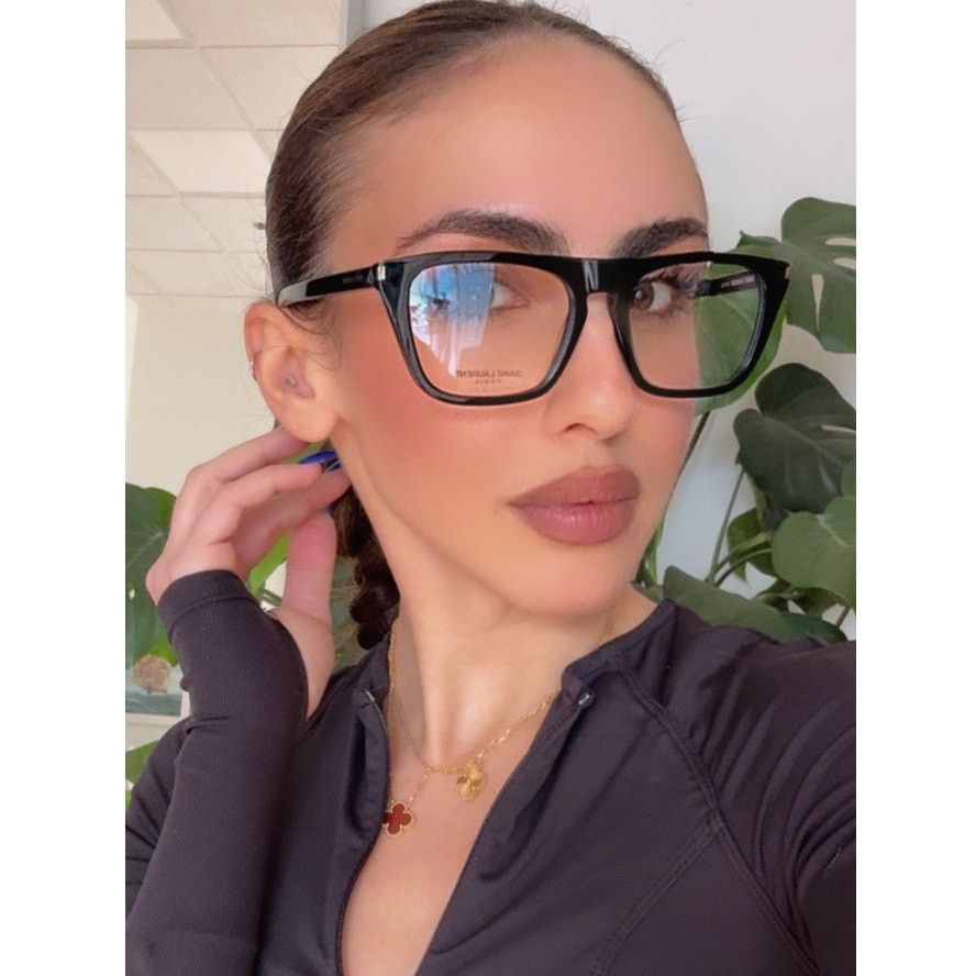 NEW Saint Laurent SL343 Optical Frames in Black