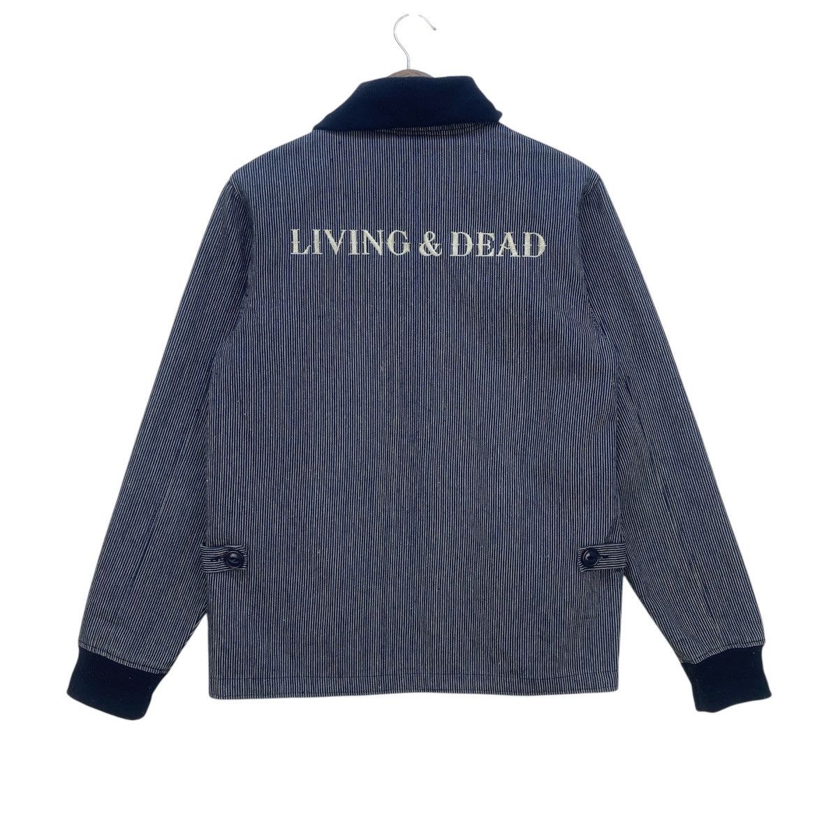 Japanese Brand Etbx Work Clothing Living & Dead Eldorado Hickory Stripe Size US S / EU 44-46 / 1 - 1 Thumbnail