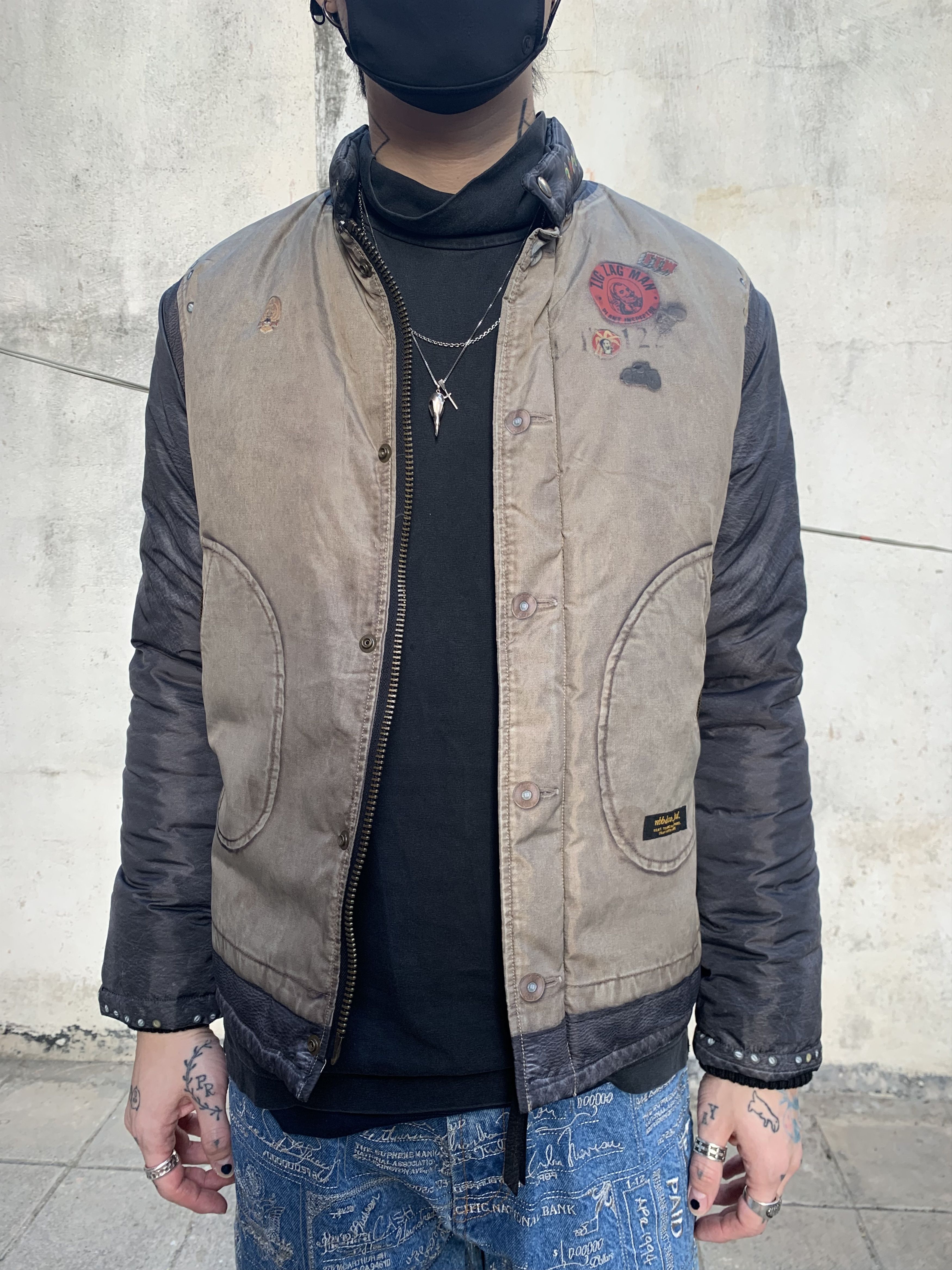 Neighborhood Neighborhood Fake Print Down Jacket Size US M / EU 48-50 / 2 - 2 Thumbnail