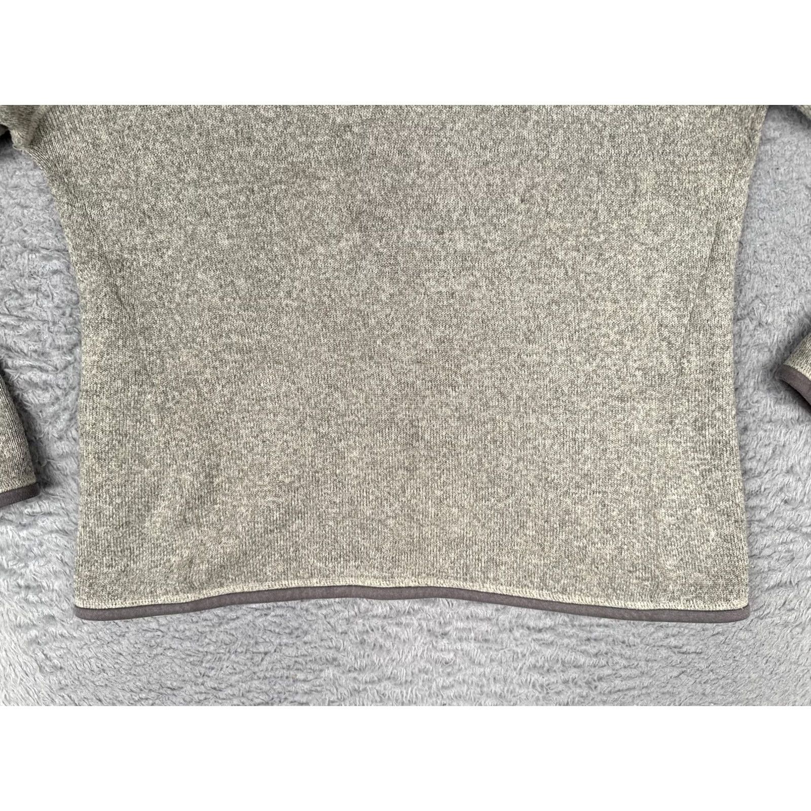 Patagonia Patagonia Sweater Womens Small Gray Fleece Pullover 1/4 Zip Raglan Sleeve Mock Neck Pullover Casual Winter Outdoor Logo Pocket Size S / US 4 / IT 40 - 6 Thumbnail