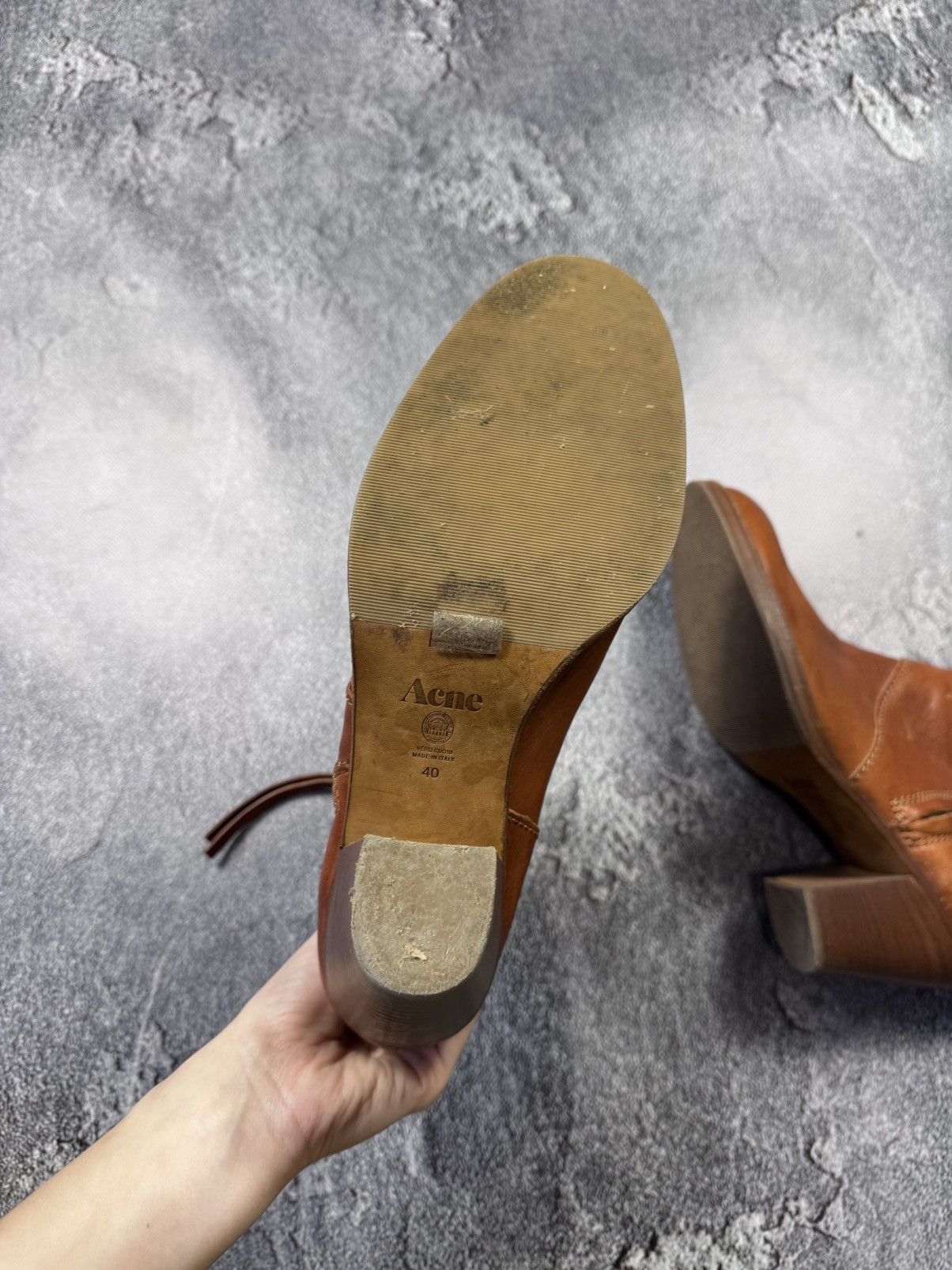 Acne Studios Acne Studios Leather Ankle Boots Size US 10 / IT 40 - 5 Thumbnail