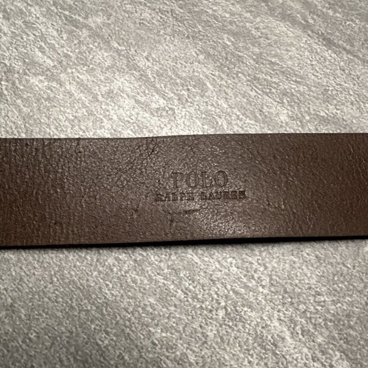 Polo Ralph Lauren Polo Ralph Lauren Wilton Equestrian Leather Belt 32 Brown Size 32 - 5 Thumbnail