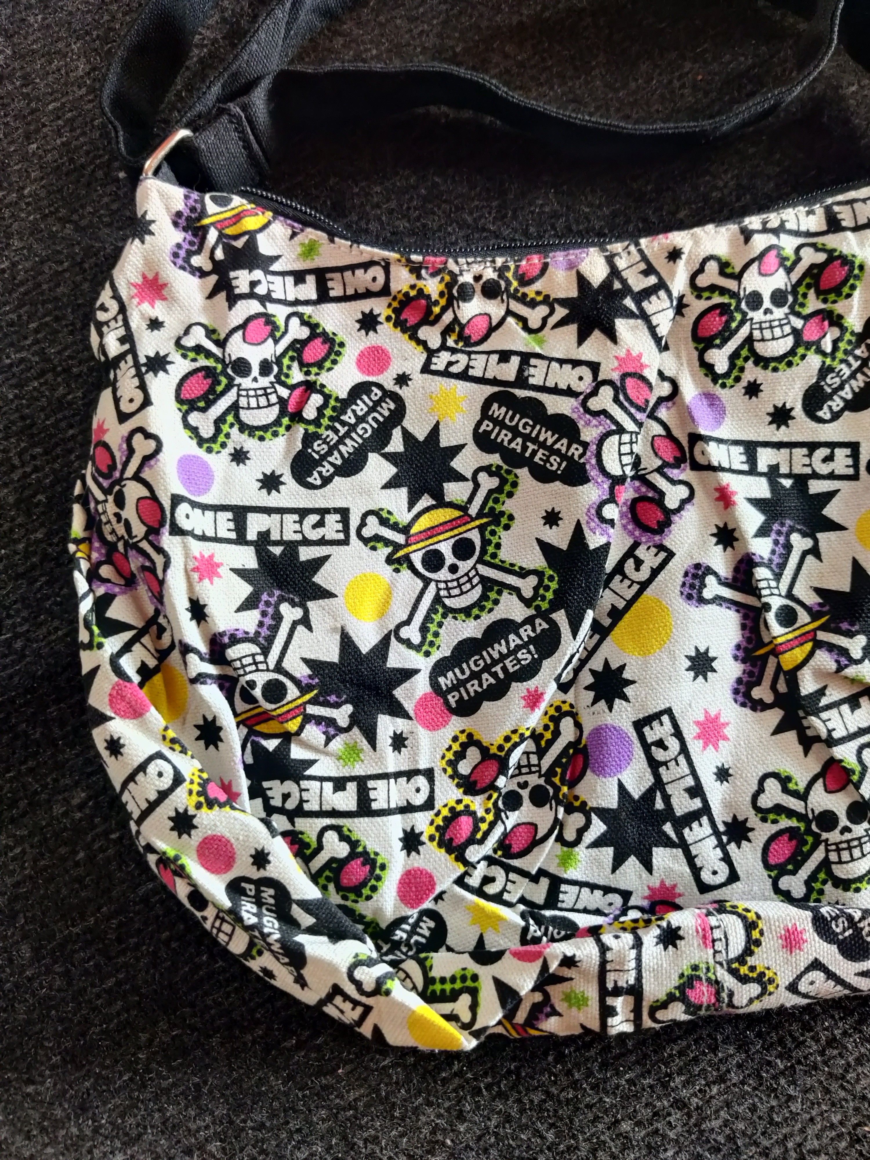 One Piece Vintage One Piece AOP Anime Sling Bag Size ONE SIZE - 6 Thumbnail