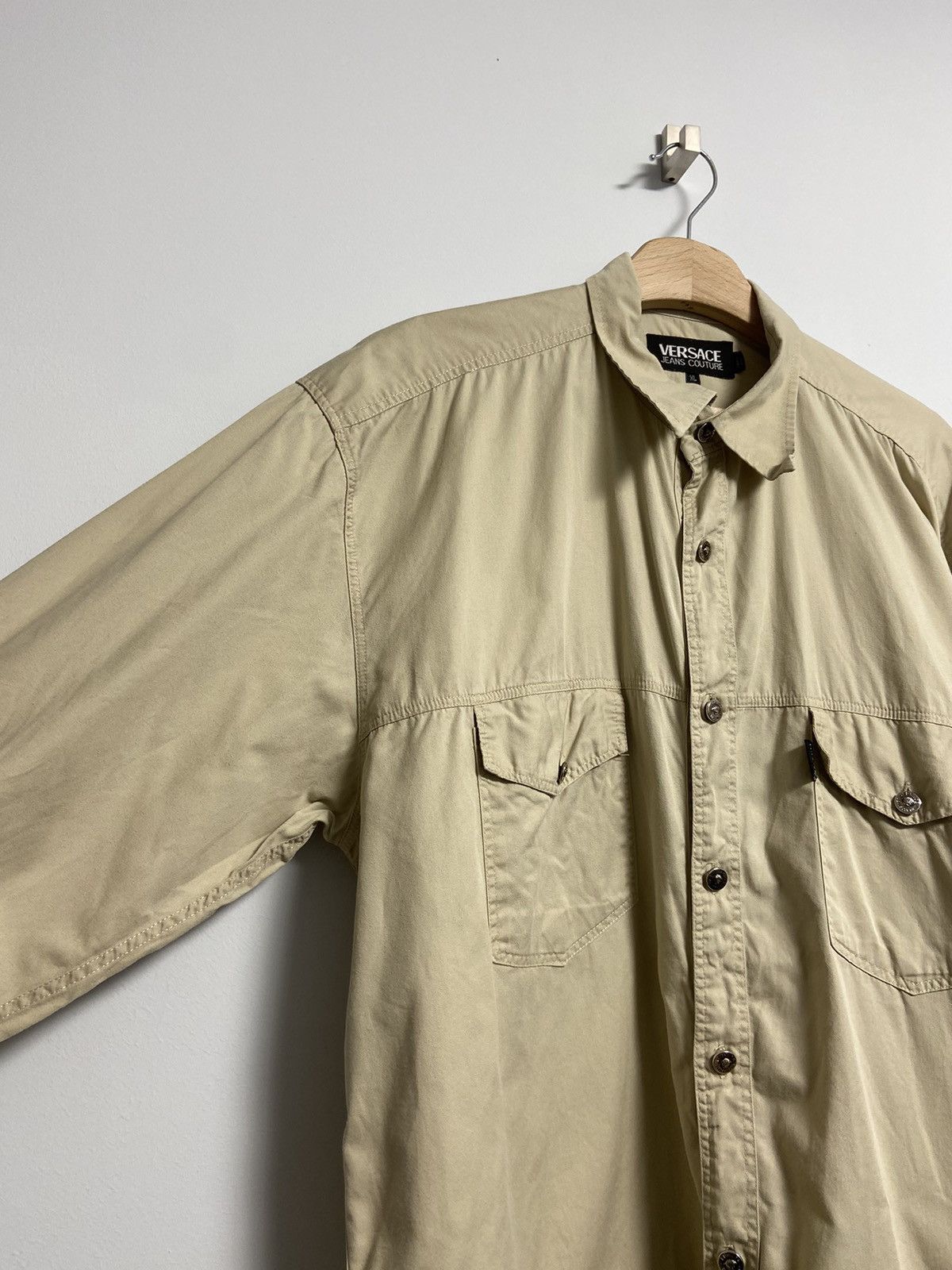 Versace Jeans Couture Versace Jeans Couture Button Up Shirt Size US XL / EU 56 / 4 - 16 Thumbnail