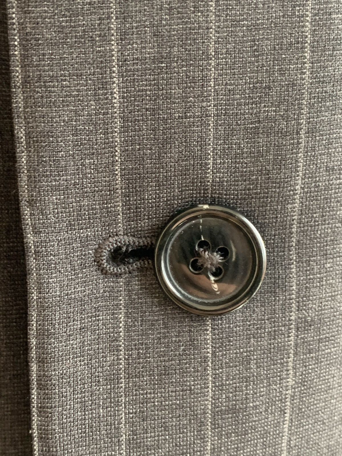 Ermenegildo Zegna Ermenegildo Zegna Striped Wool Blazer Vintage 90s 52 IT Size 42R - 9 Thumbnail