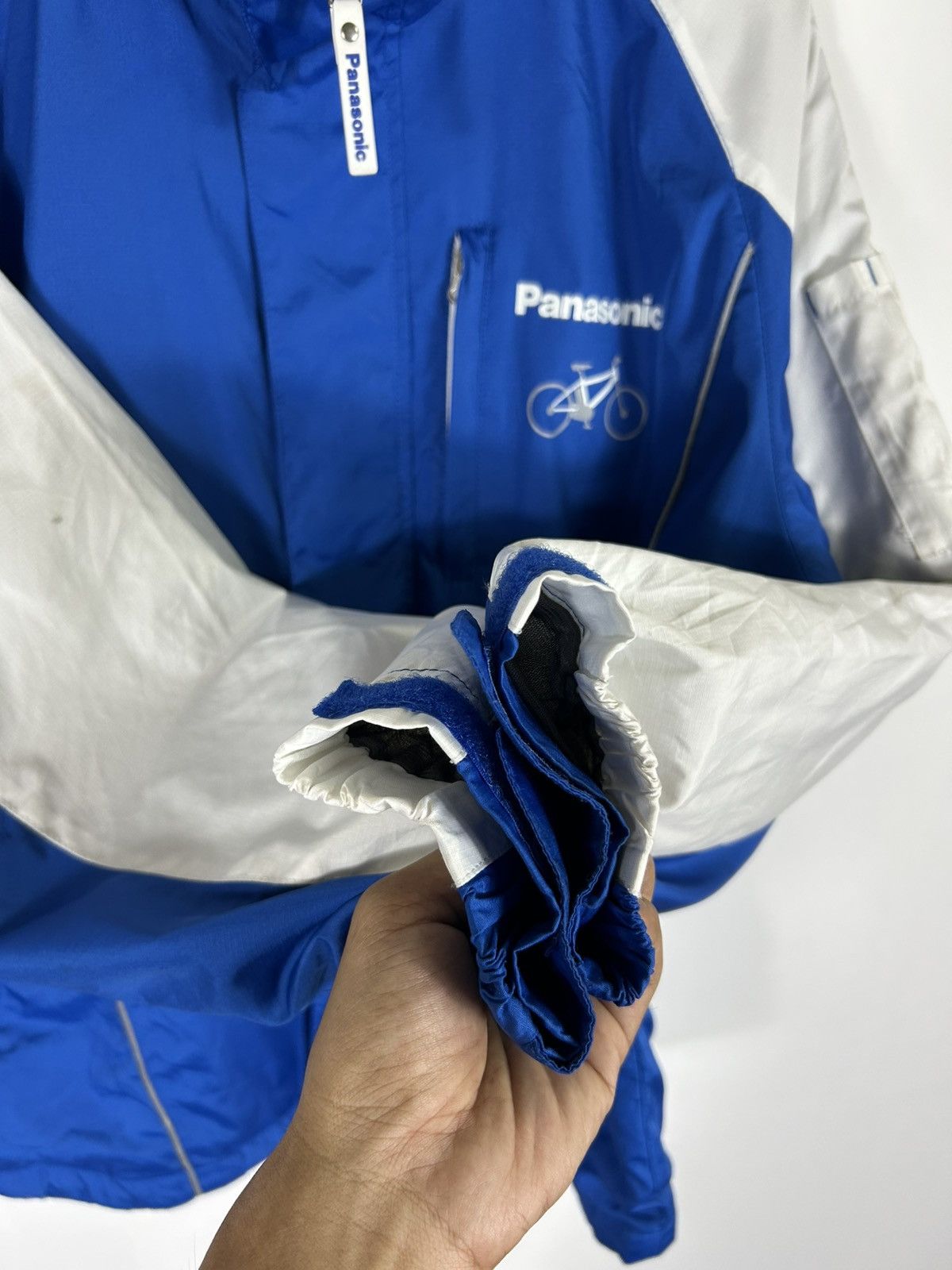 Japanese Brand 🔥Onward Panasonic Cycle Zipper Workout Jacket Size US L / EU 52-54 / 3 - 7 Thumbnail
