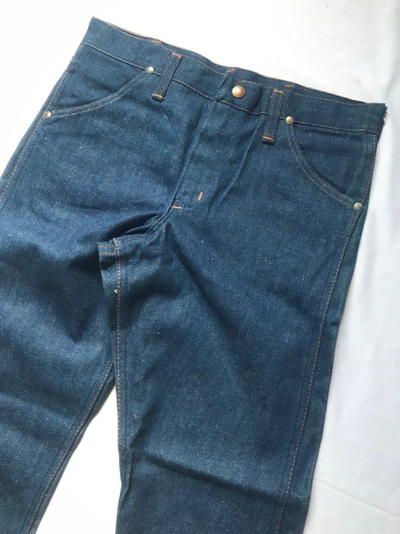 Wrangler Vintage 50’s 60's Wrangler Denim Pants Size US 31 - 3 Thumbnail