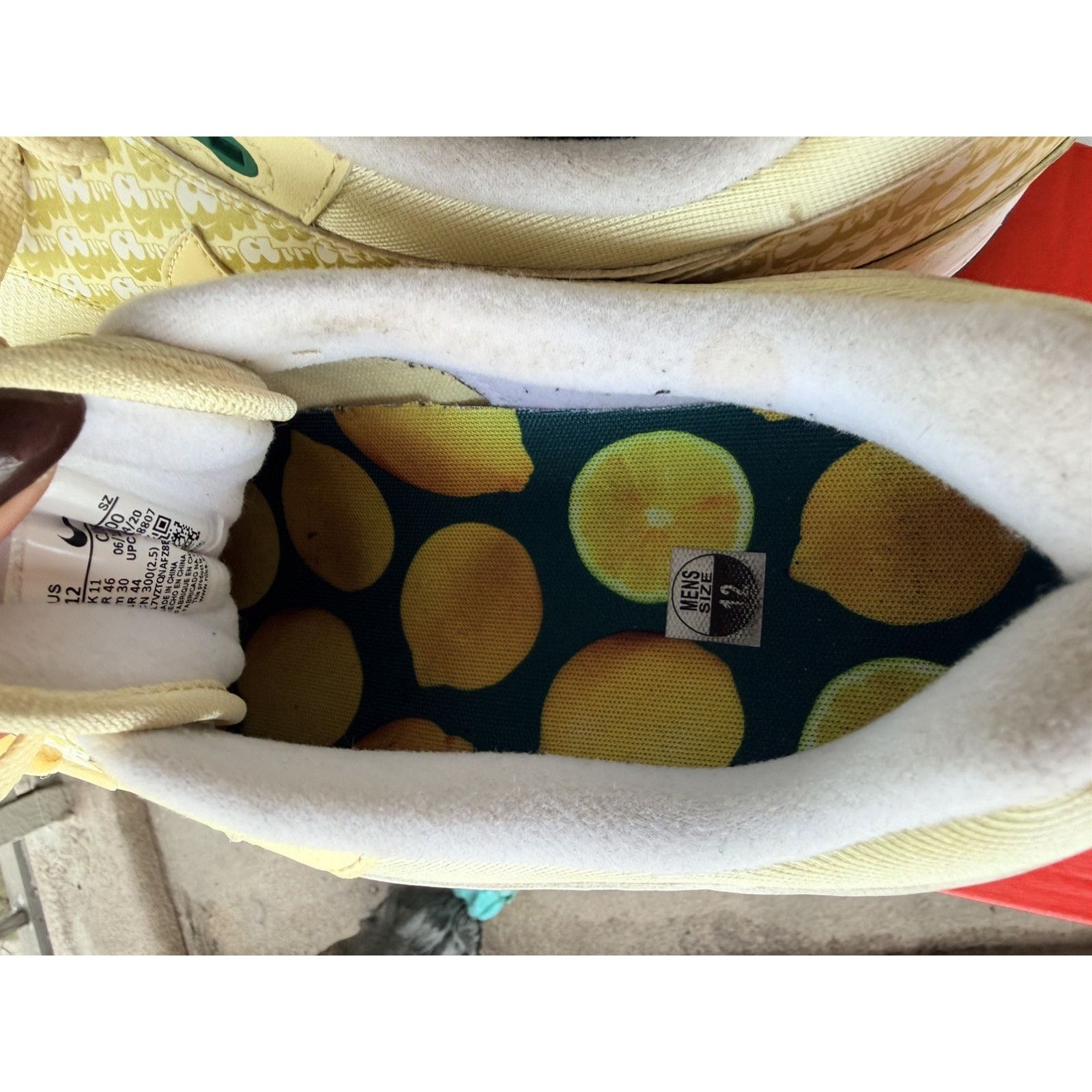 Nike Size 12 - Nike Air Max 1 2020 Lemonade Size US 12 / IT 42 - 5 Thumbnail