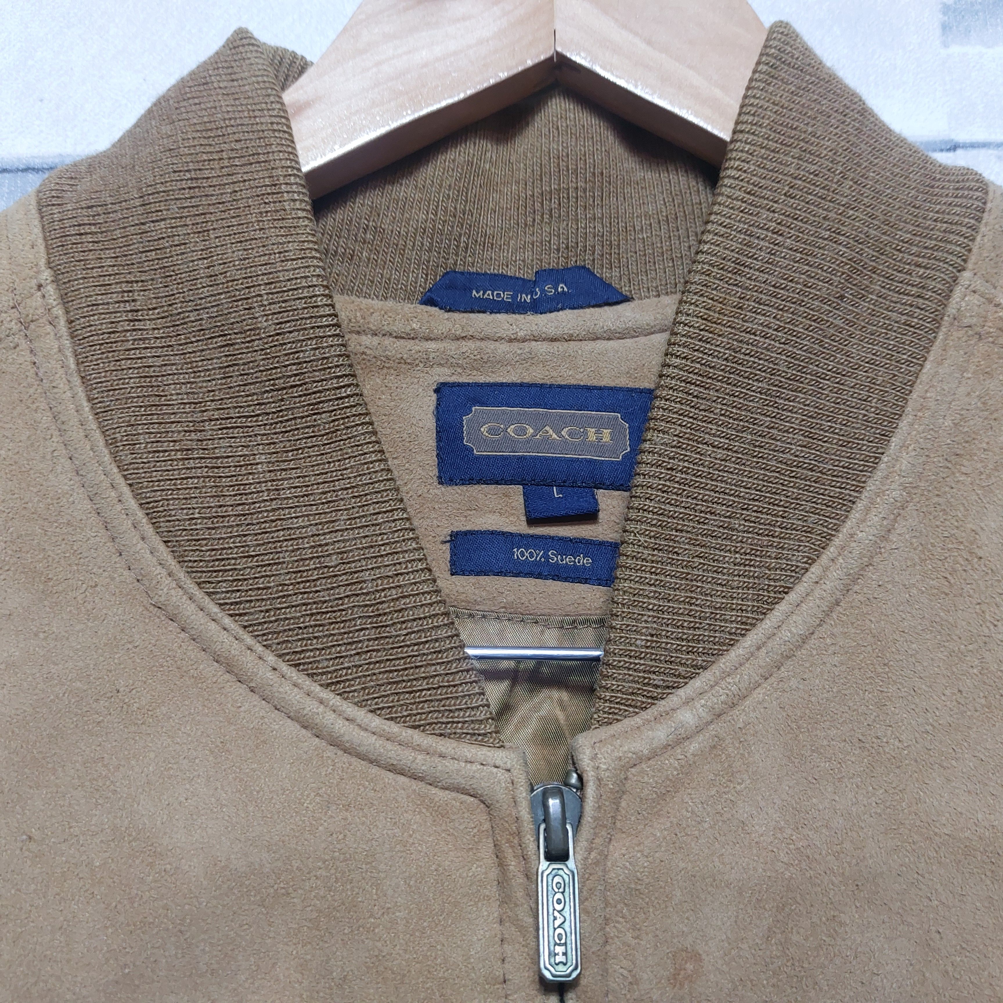 Coach Coach Suede jacket Size US L / EU 52-54 / 3 - 3 Thumbnail