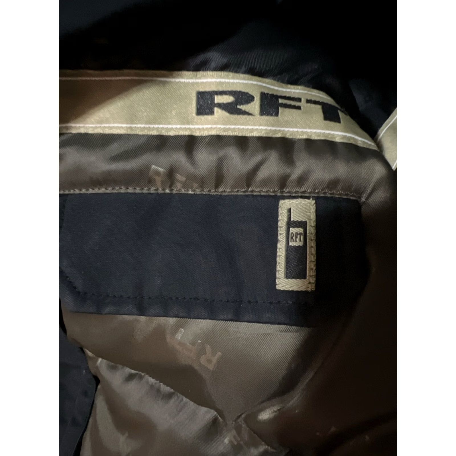 Vintage RFT By Rainforest Puffer Jacket Down Filled Black Coat Men’s Size Large J1040 Size US L / EU 52-54 / 3 - 5 Thumbnail