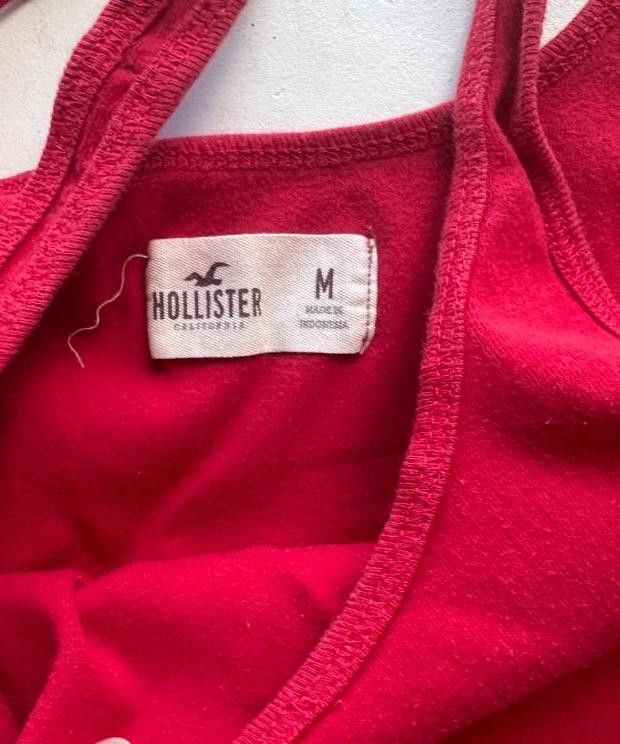 Designer Hollister Red Tank M Size M / US 6-8 / IT 42-44 - 2 Thumbnail