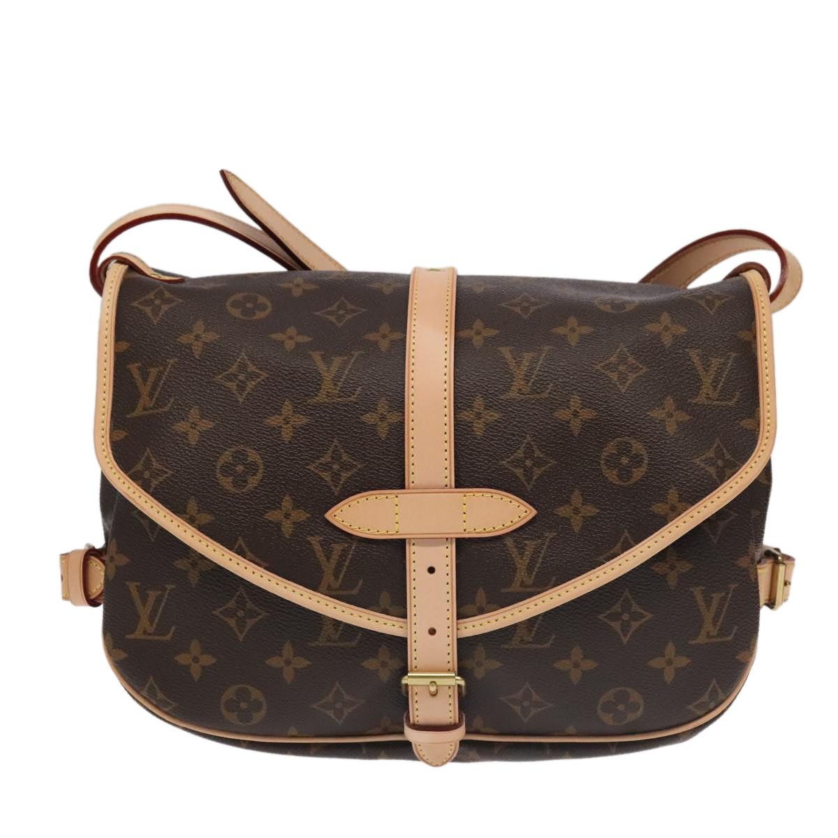 Louis Vuitton LOUIS VUITTON Monogram Saumur 30 Shoulder Bag M42256 Size ONE SIZE - 13 Thumbnail