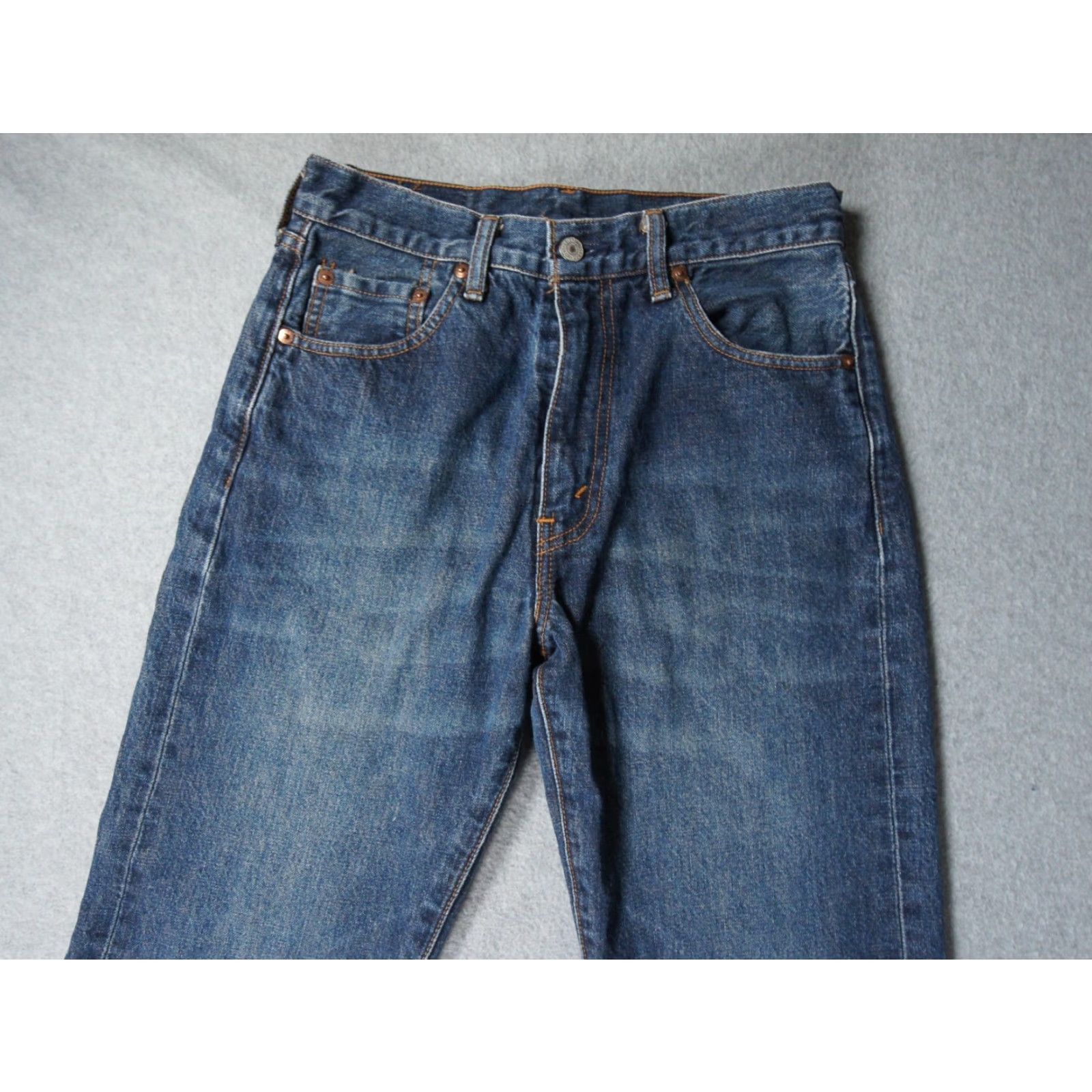 Levi's VINTAGE Levi's Jeans Mens 28x34 Blue Denim Pants Big E Selvedge Japan J22 Talon Size US 28 / EU 44 - 2 Thumbnail