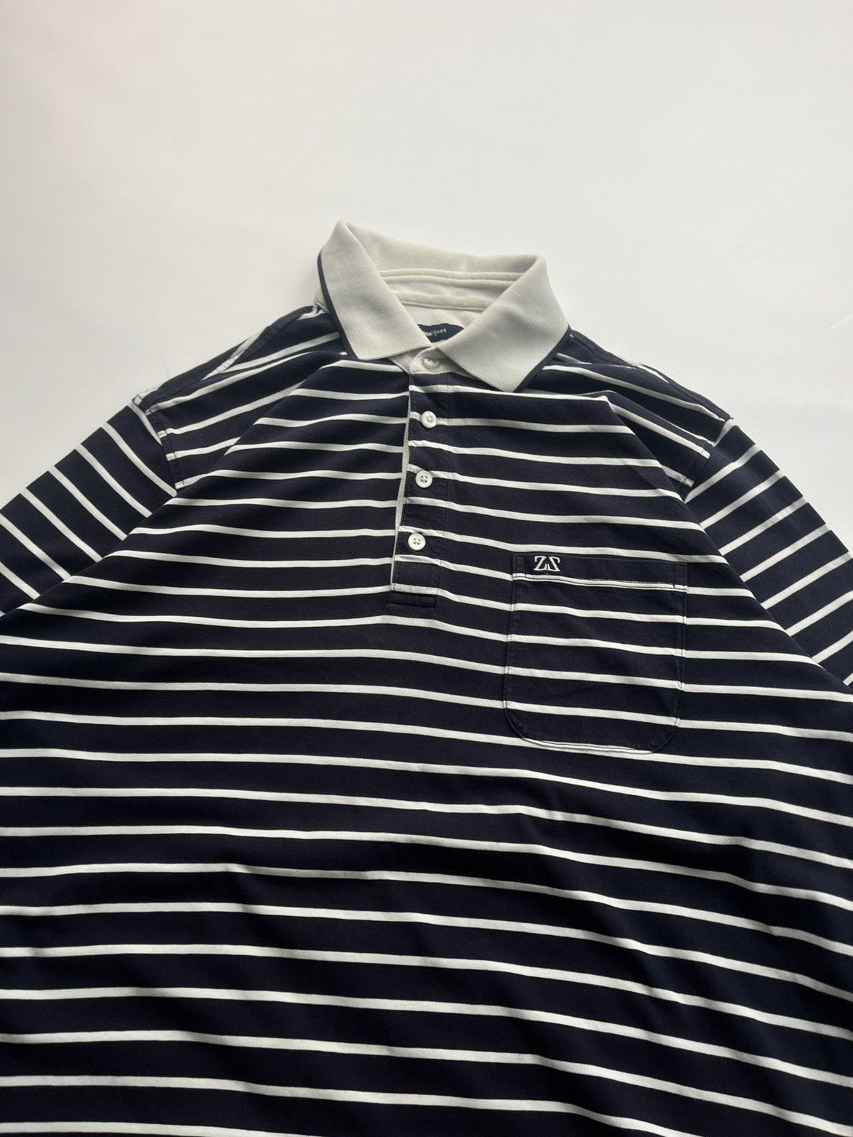 Ermenegildo Zegna × Z Zegna Zegna Sport long sleeve rugby sweatshirt size Large Size US L / EU 52-54 / 3 - 3 Thumbnail